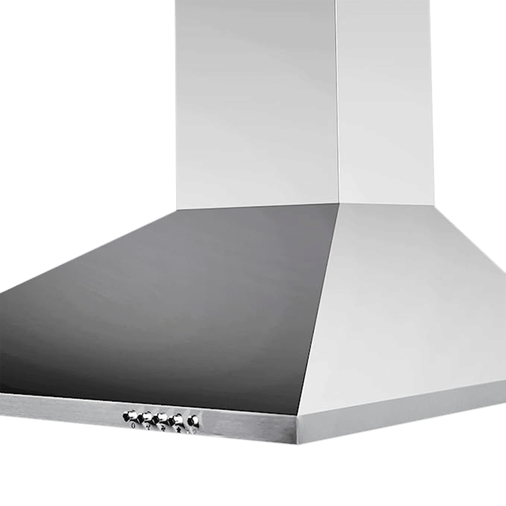 KAFF BASE LX SS 60cm 700m3/hr Ducted Wall Mounted Chimney with Soft Push Buttons (Steel)_9