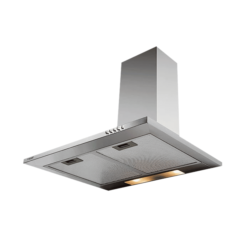 KAFF BASE LX SS 60cm 700m3/hr Ducted Wall Mounted Chimney with Soft Push Buttons (Steel)_5