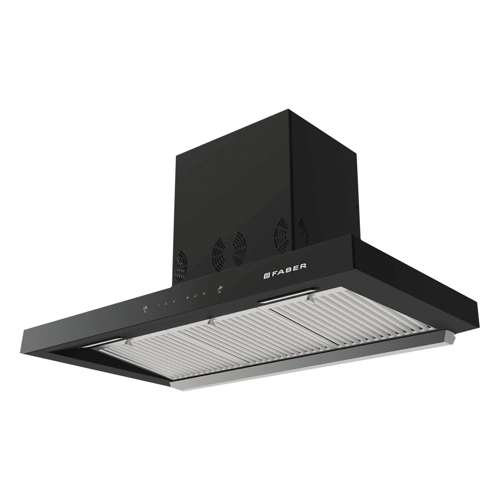 FABER SILENCIO 3D IND HC SC FL BK 90cm 1325m3/hr Ducted Auto Clean Wall Mounted Chimney with Touch Control Panel (Black) FABER SILENCIO 3D IND HC SC FL BK 90cm 1325m3/hr Ducted Auto Clean Wall Mounted Chimney with Touch Control Panel (Black)_9