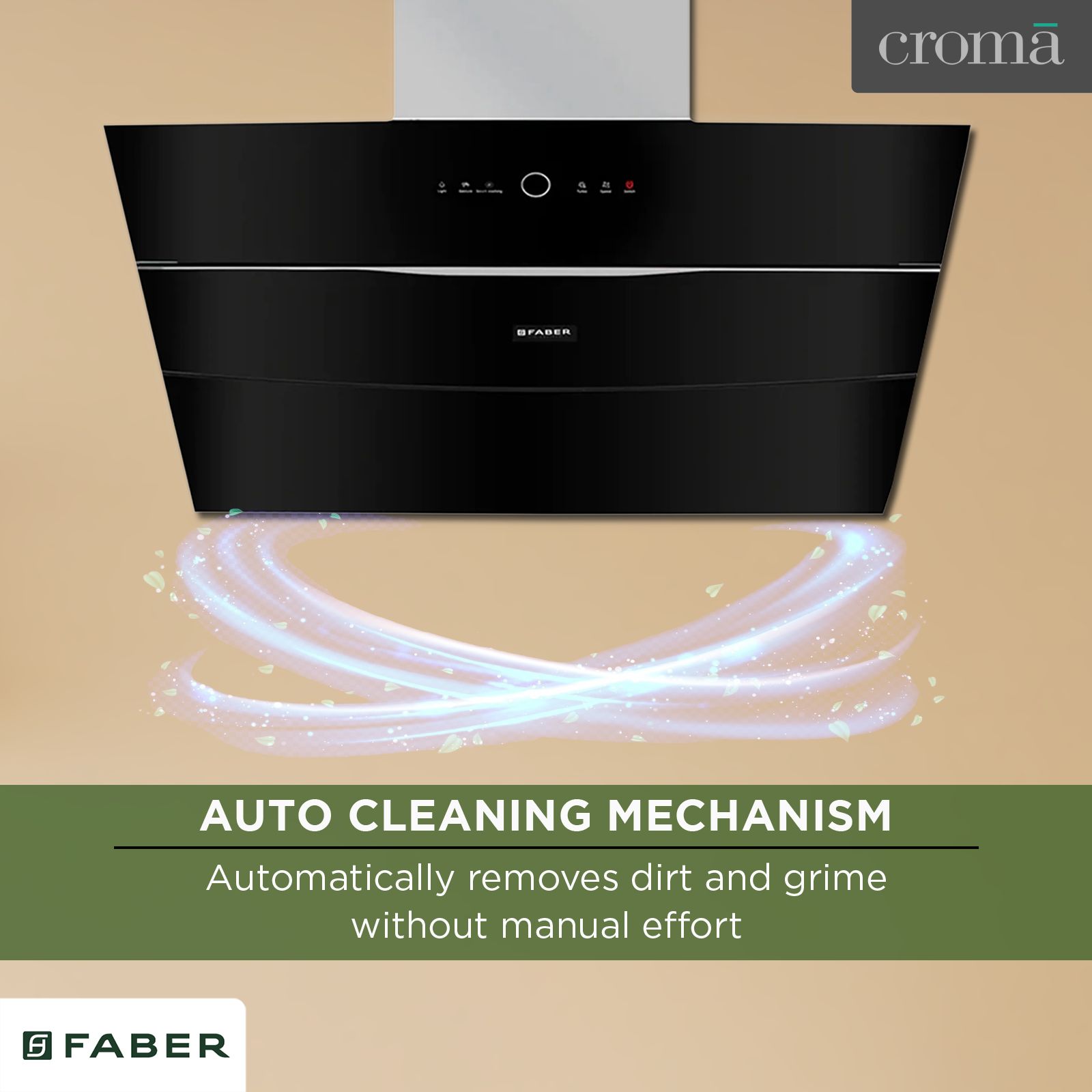 FABER BOLT FL SW SC BK N 60cm 1500m3/hr Ducted Auto Clean Wall Mounted Chimney with Gesture & Touch Control (Black)_10