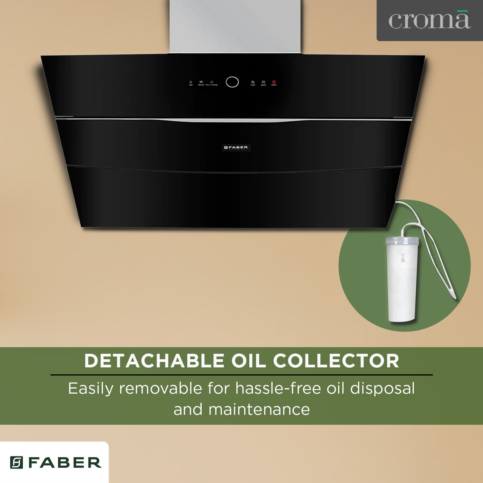FABER BOLT FL SW SC BK N 60cm 1500m3/hr Ducted Auto Clean Wall Mounted Chimney with Gesture & Touch Control (Black)_11