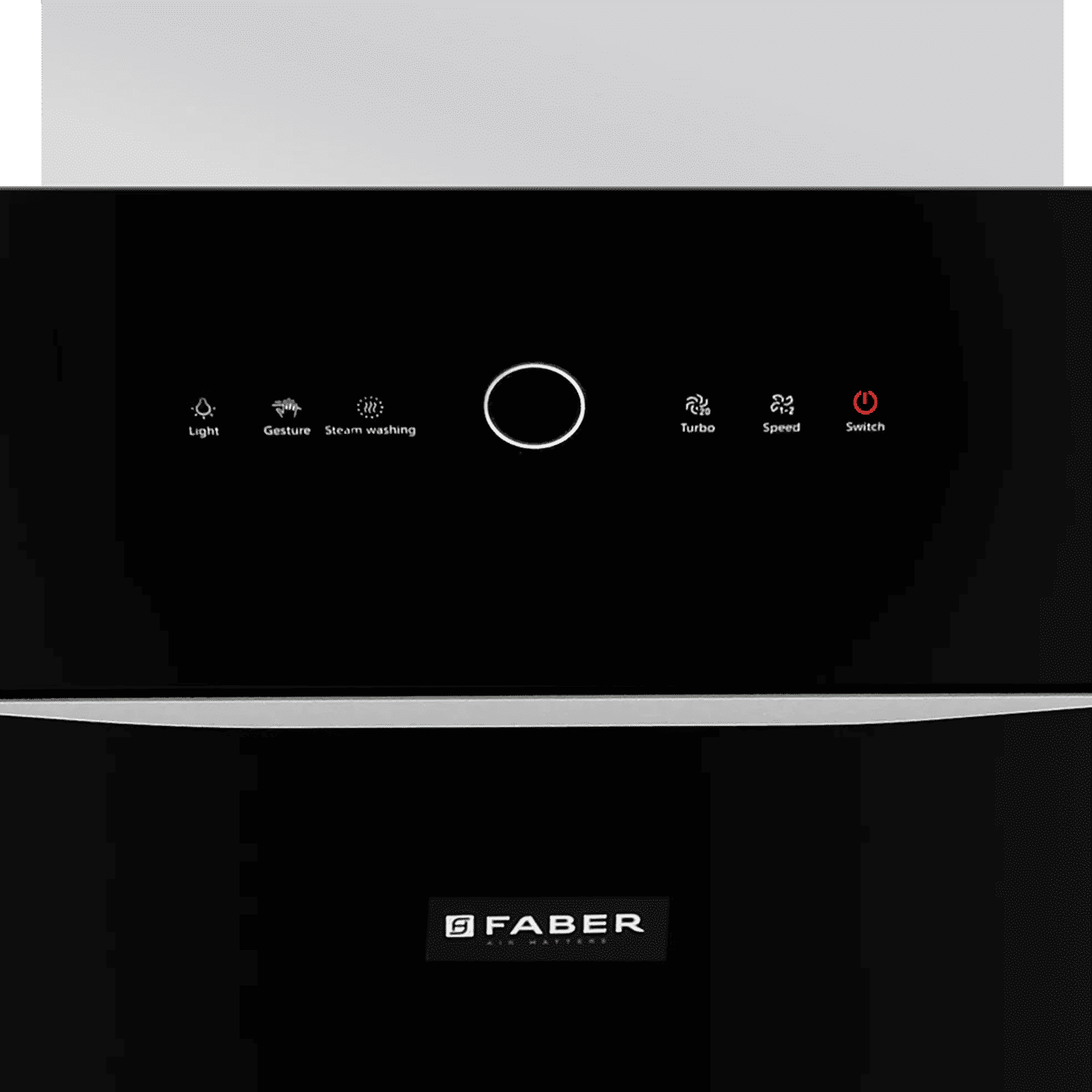 FABER BOLT FL SW SC BK N 60cm 1500m3/hr Ducted Auto Clean Wall Mounted Chimney with Gesture & Touch Control (Black)_4