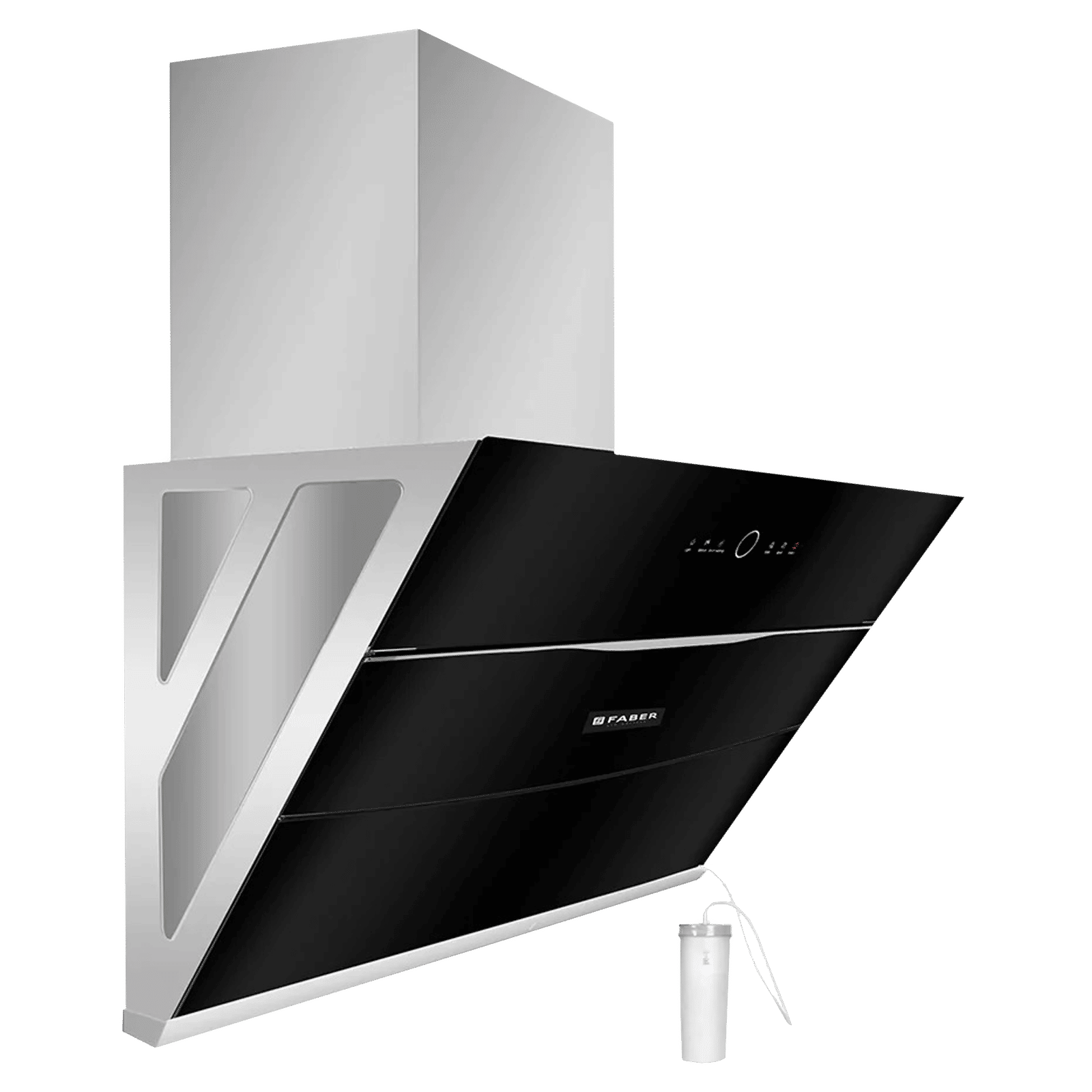FABER BOLT FL SW SC BK N 60cm 1500m3/hr Ducted Auto Clean Wall Mounted Chimney with Gesture & Touch Control (Black)_6