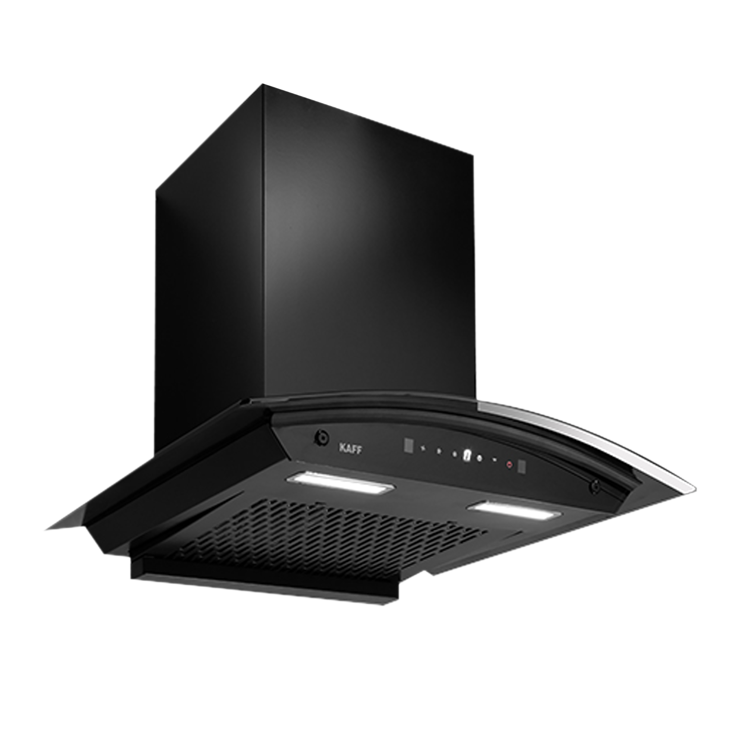 KAFF MAINZ DHC 90cm 1180m3/hr Ductless Auto Clean Wall Mounted Chimney with Thermostatic Touch Control Panel (Black)_4