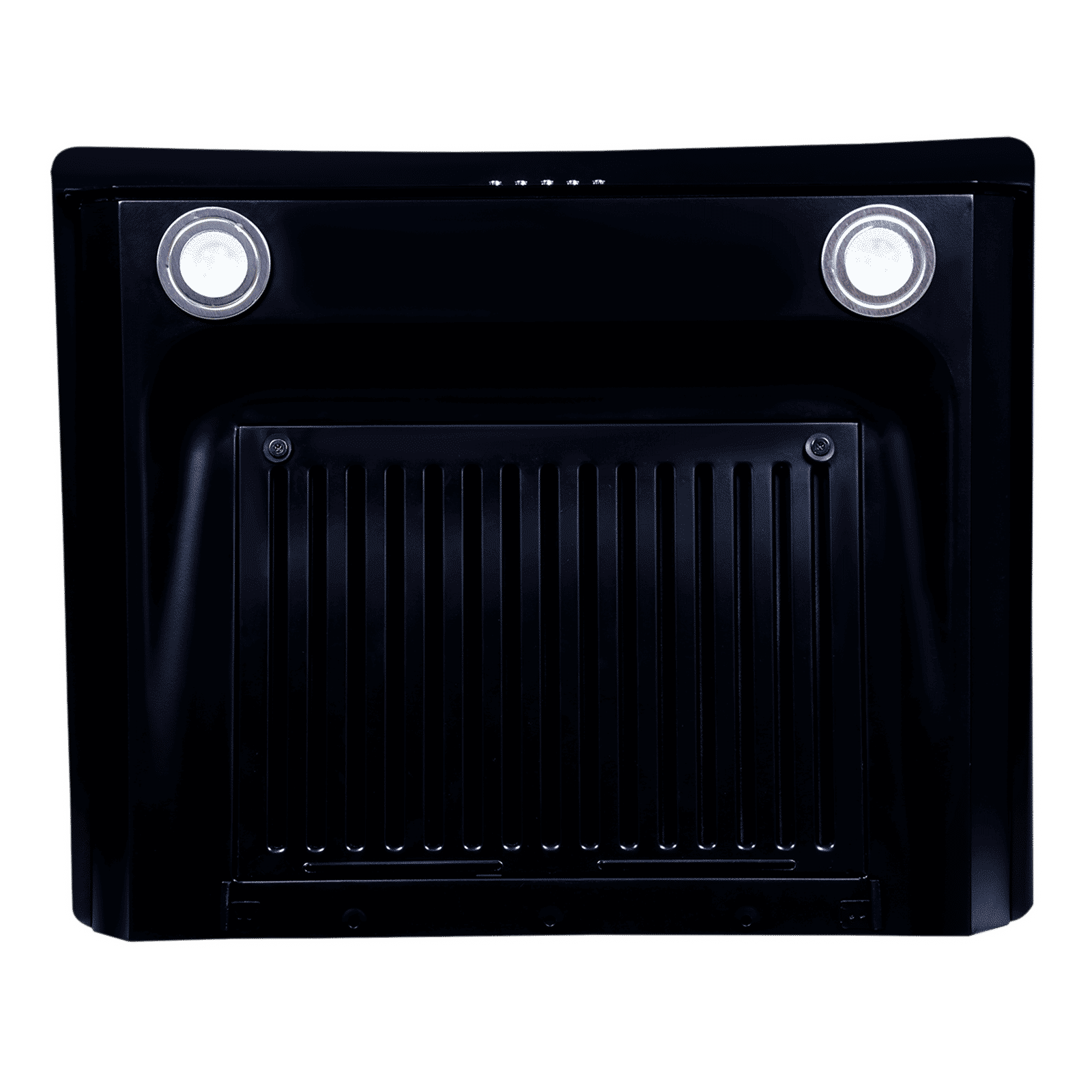 Croma 60cm 1300m3/hr Ducted Baffle Filter Wall Mounted Chimney with Push Button Control (Black)_11