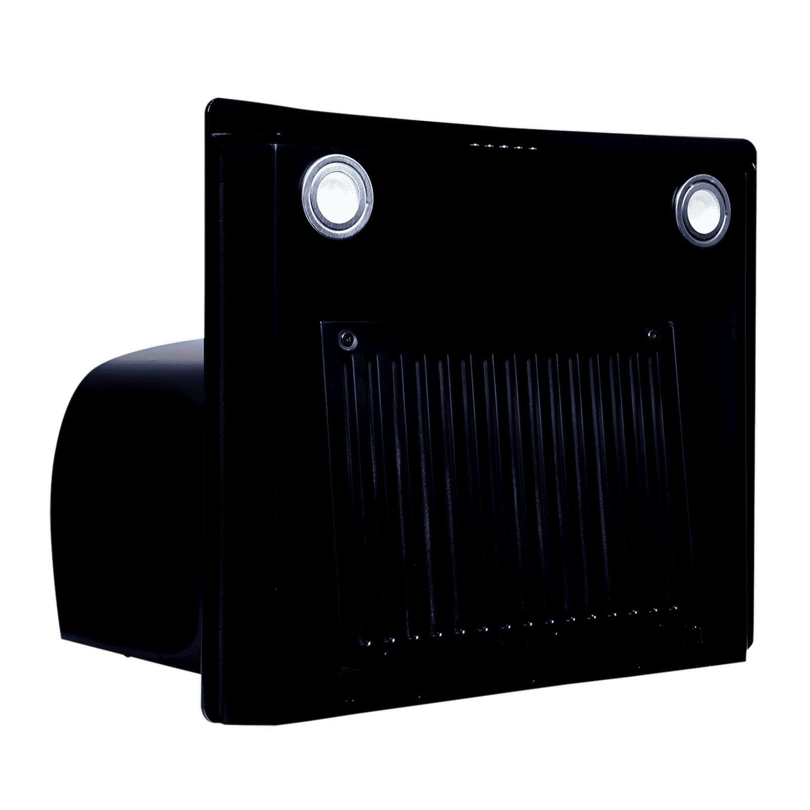 Croma 60cm 1300m3/hr Ducted Baffle Filter Wall Mounted Chimney with Push Button Control (Black)_7