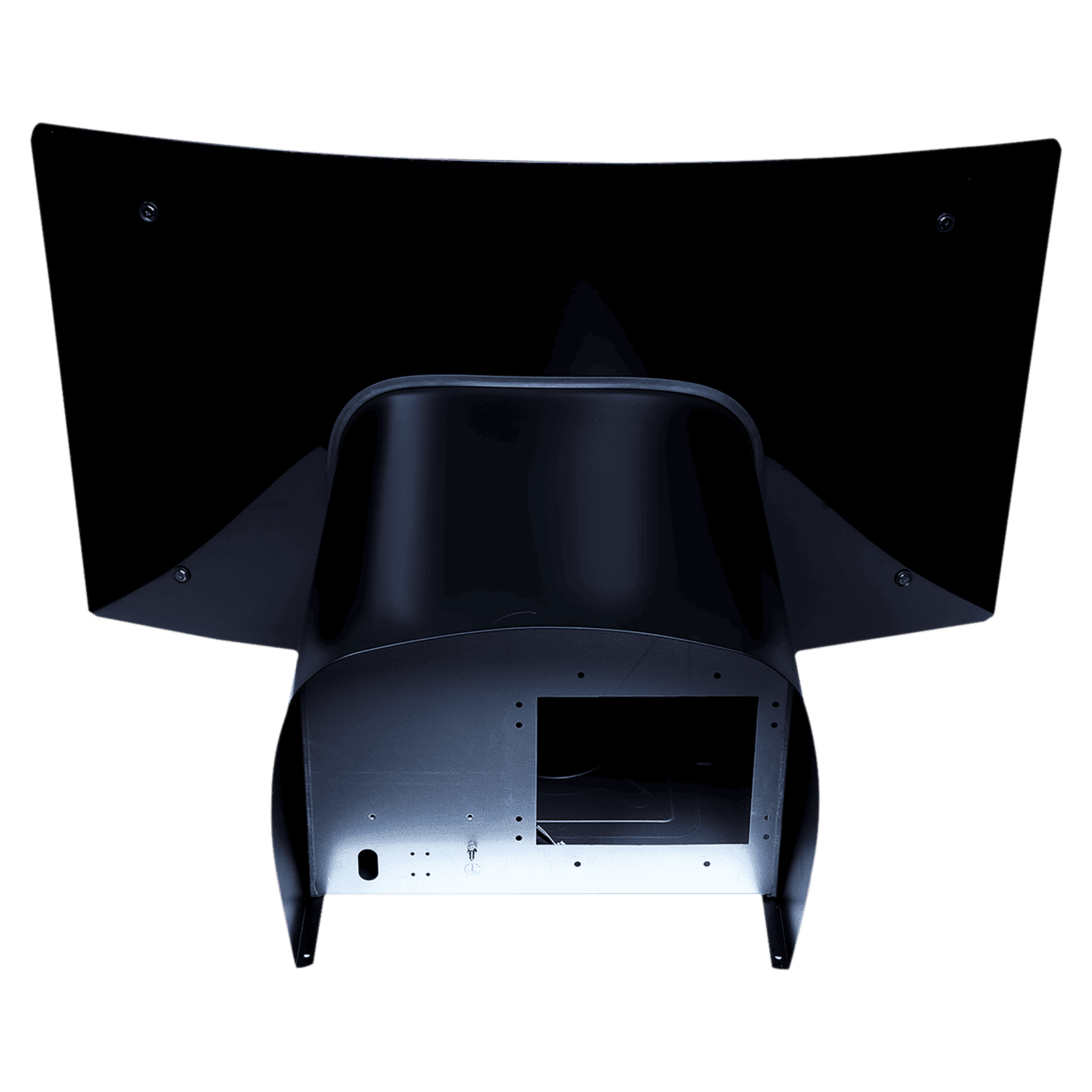 Croma Advencio 90cm 1300m3/hr Ducted Wall Mounted Chimney with Push Button Control (Black)_19