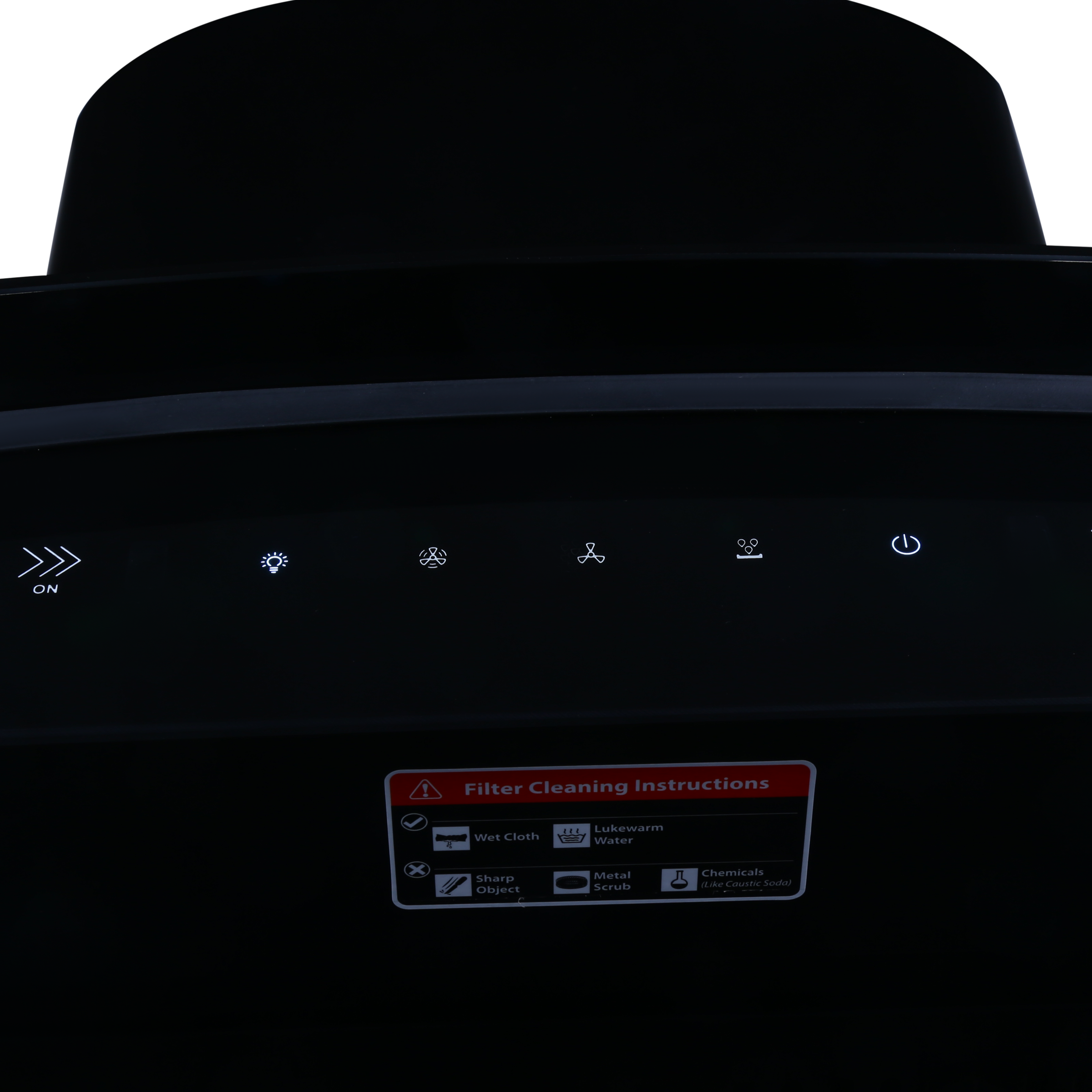 Croma 90cm 1300m3/hr Ducted Auto Clean Wall Mounted Chimney with Touch & Gesture Control (Black)_14