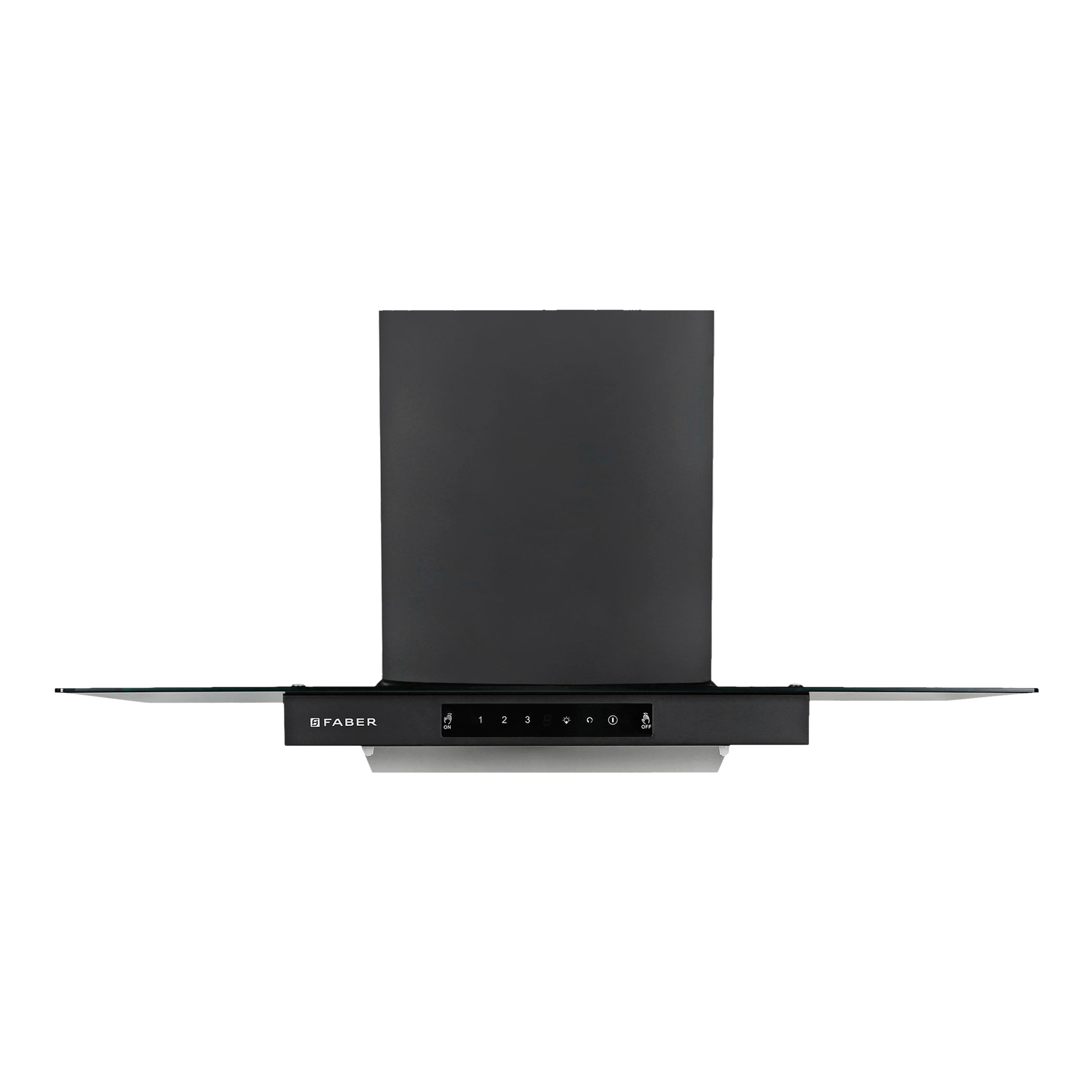 FABER Mercury Pro HC SC FL BK 90cm 1200m3/hr Ductless Auto Clean Wall Mounted Chimney with Touch Control Panel (Black)_9