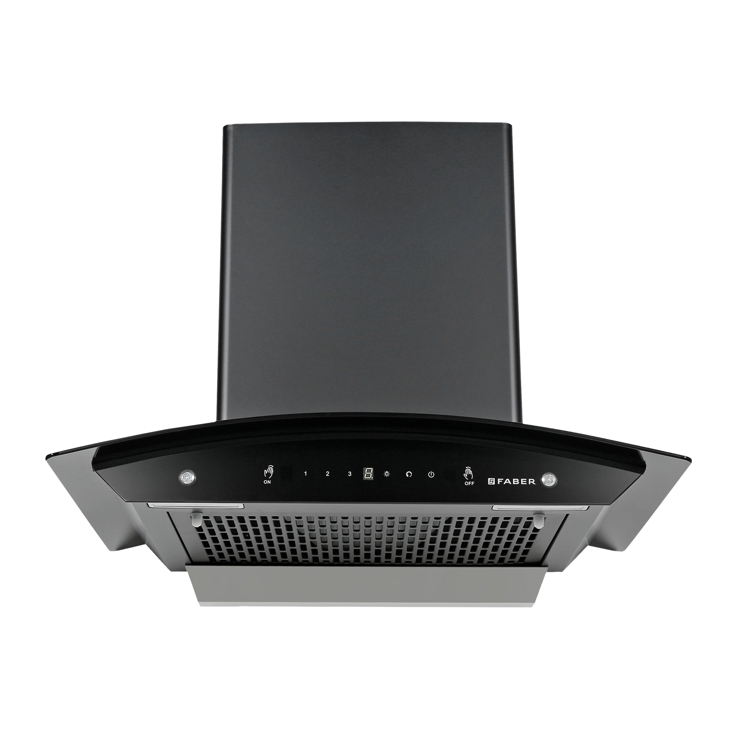 FABER Zest HC SC FL BK 60cm 1100m3/hr Ducted Auto Clean Wall Mounted Chimney with Touch Control (Black)_1