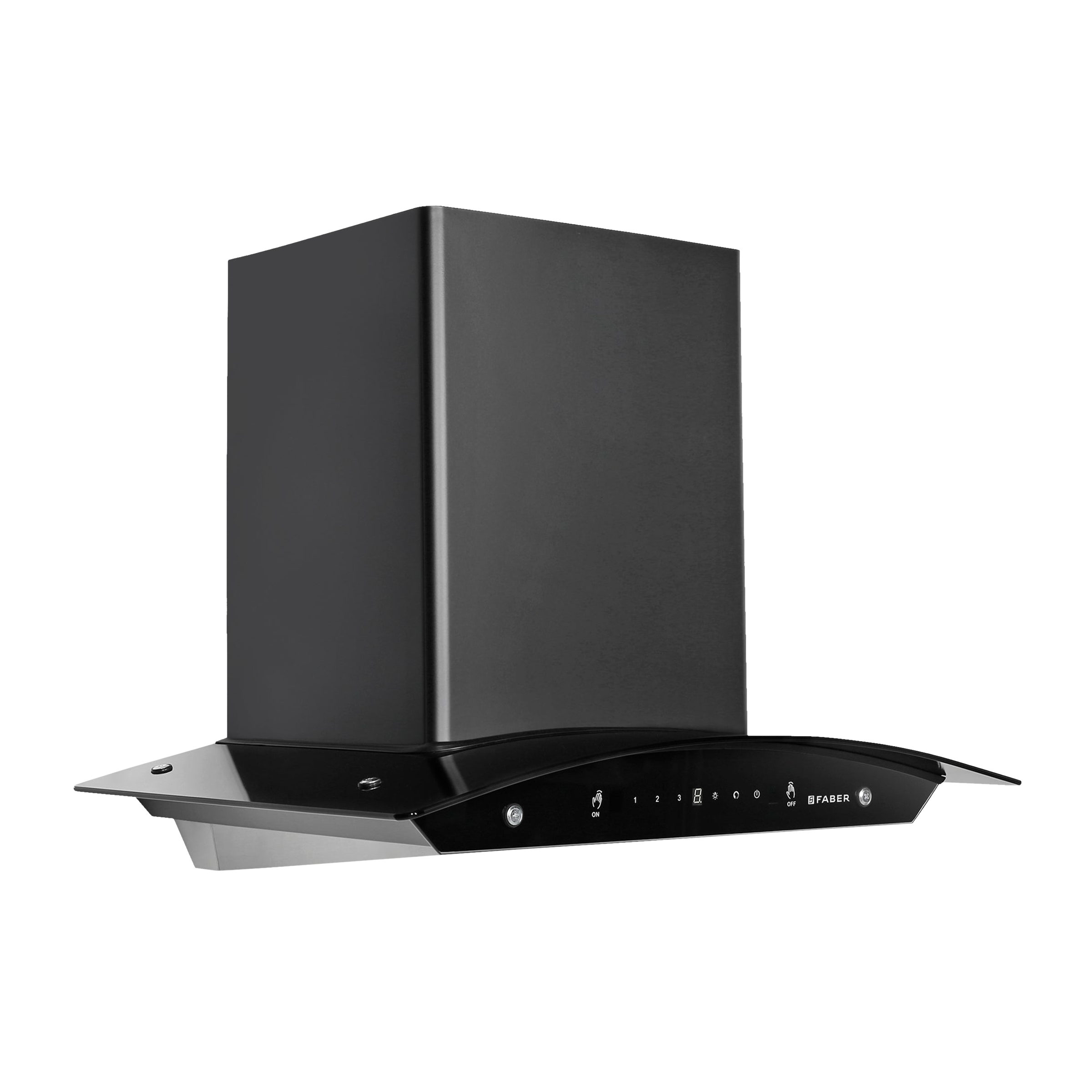 FABER Zest HC SC FL BK 60cm 1100m3/hr Ducted Auto Clean Wall Mounted Chimney with Touch Control (Black)_5