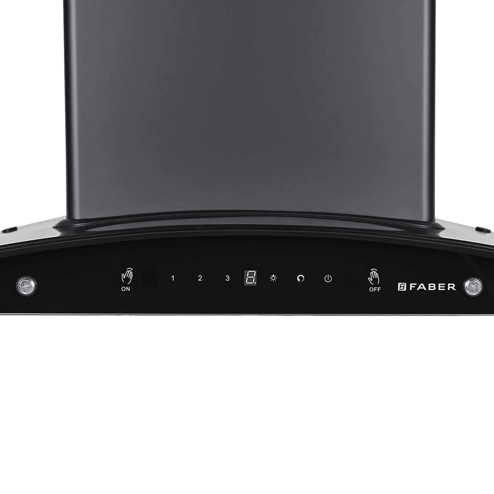 FABER Zest HC SC FL BK 90cm 1100m3/hr Ducted Auto Clean Wall Mounted Chimney with Touch Control (Black) FABER Zest HC SC FL BK 90cm 1100m3/hr Ducted Auto Clean Wall Mounted Chimney with Touch Control (Black)_4