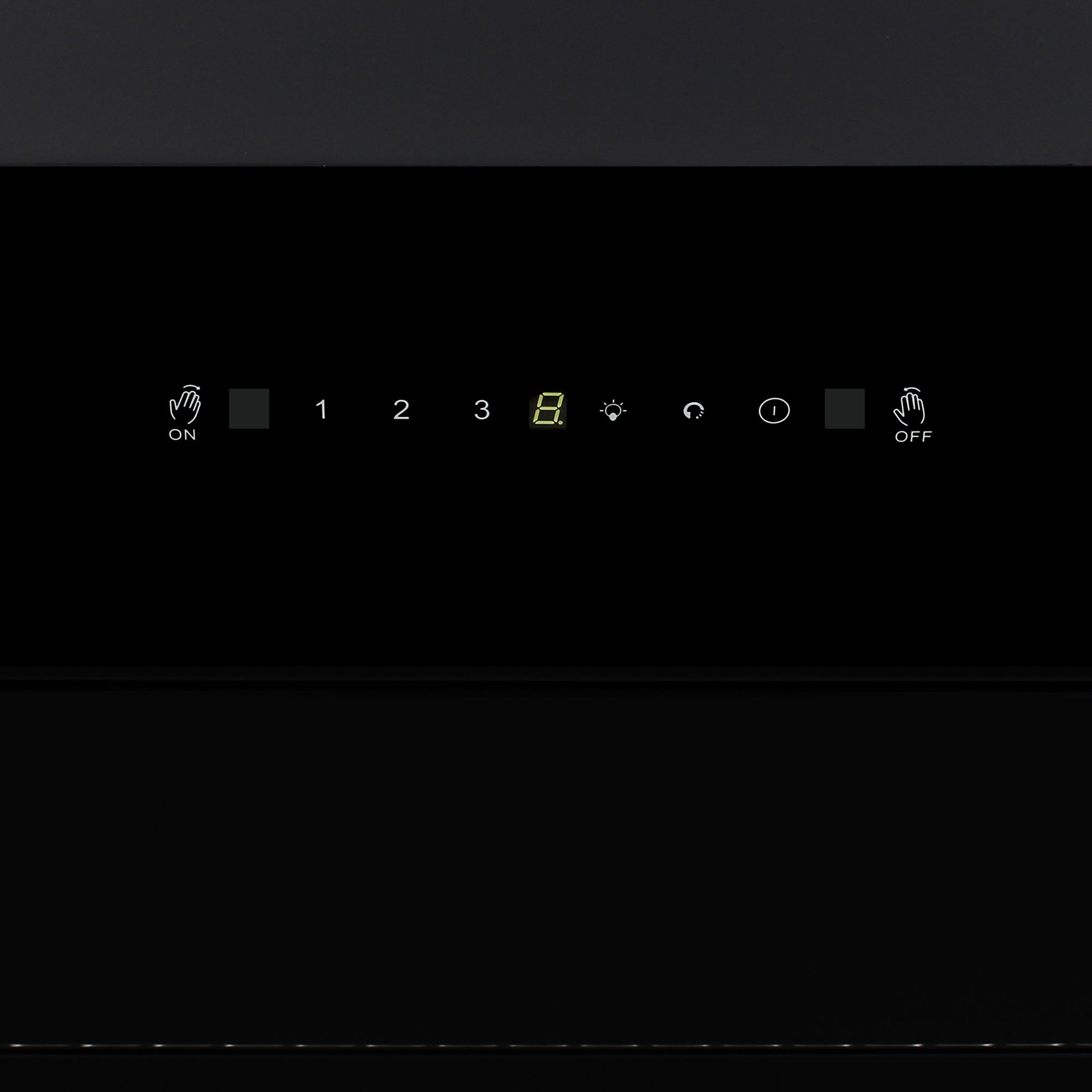 FABER BLISS FL SC AC BK 60cm 1350m3/hr Ductless Auto Clean Wall Mounted Chimney with Touch Control Panel (Black)_4