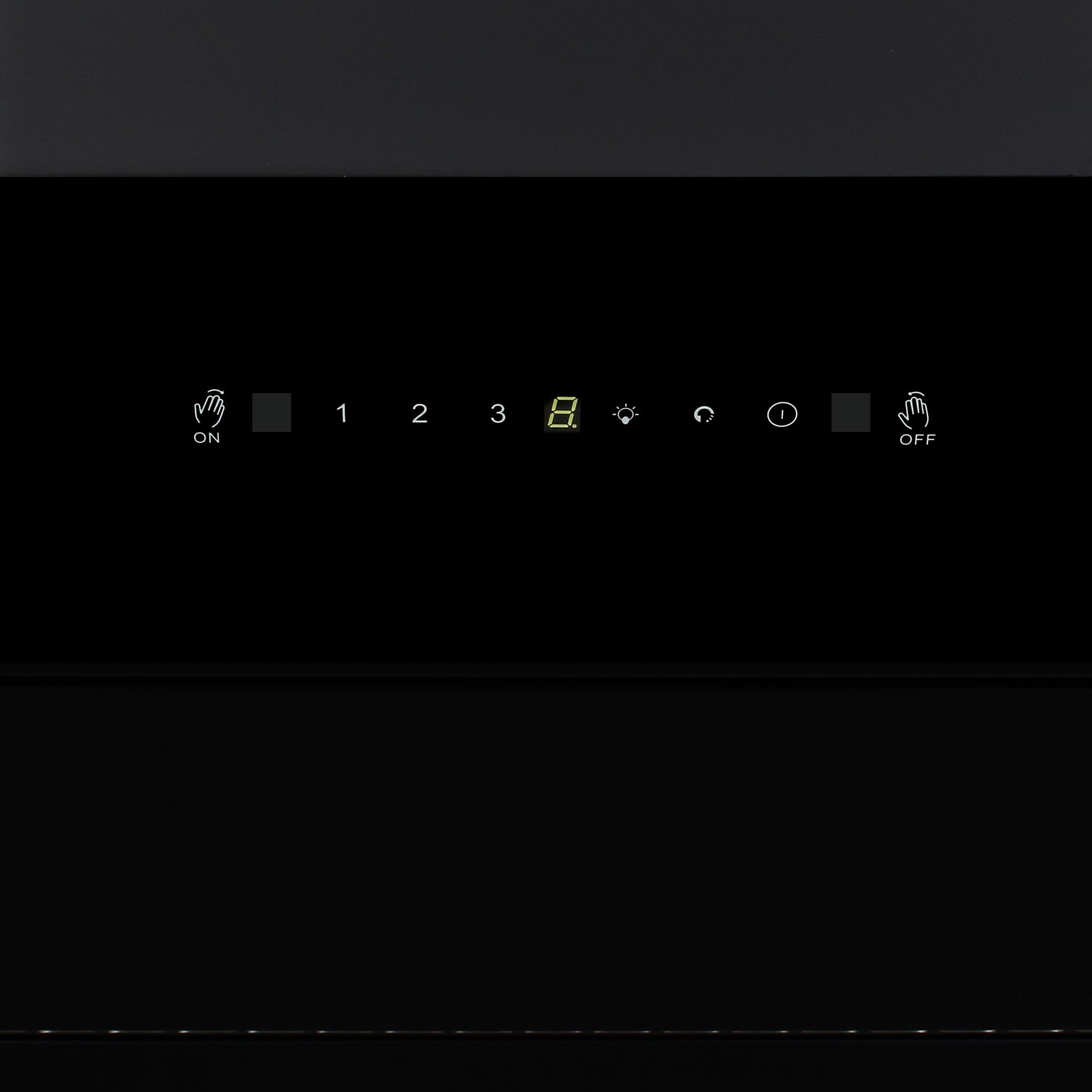 FABER BLISS FL SC AC BK 90cm 1350m3/hr Ductless Auto Clean Wall Mounted Chimney with Touch Control Panel (Black) FABER BLISS FL SC AC BK 90cm 1350m3/hr Ductless Auto Clean Wall Mounted Chimney with Touch Control Panel (Black)_4