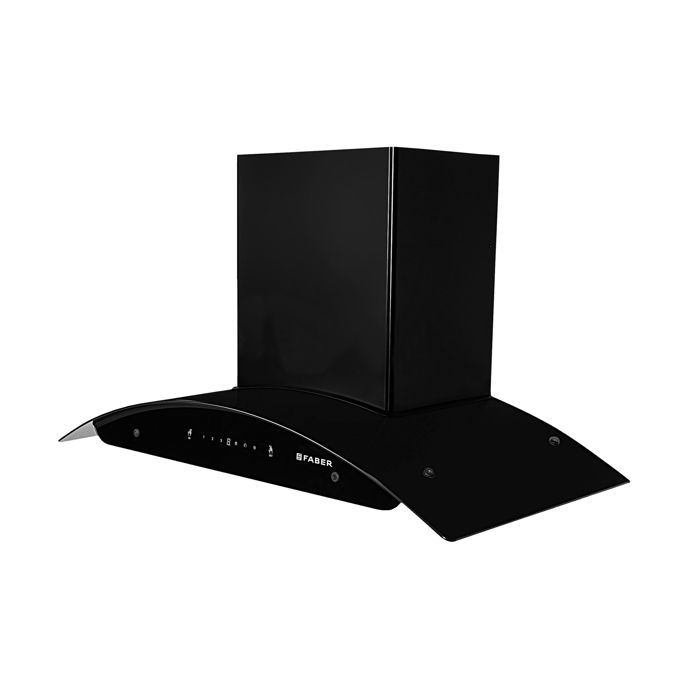 FABER VENICE FL SC AC BK 90cm 1200m3/hr Ducted Auto Clean Wall Mounted Chimney with Touch Control (Black)_10