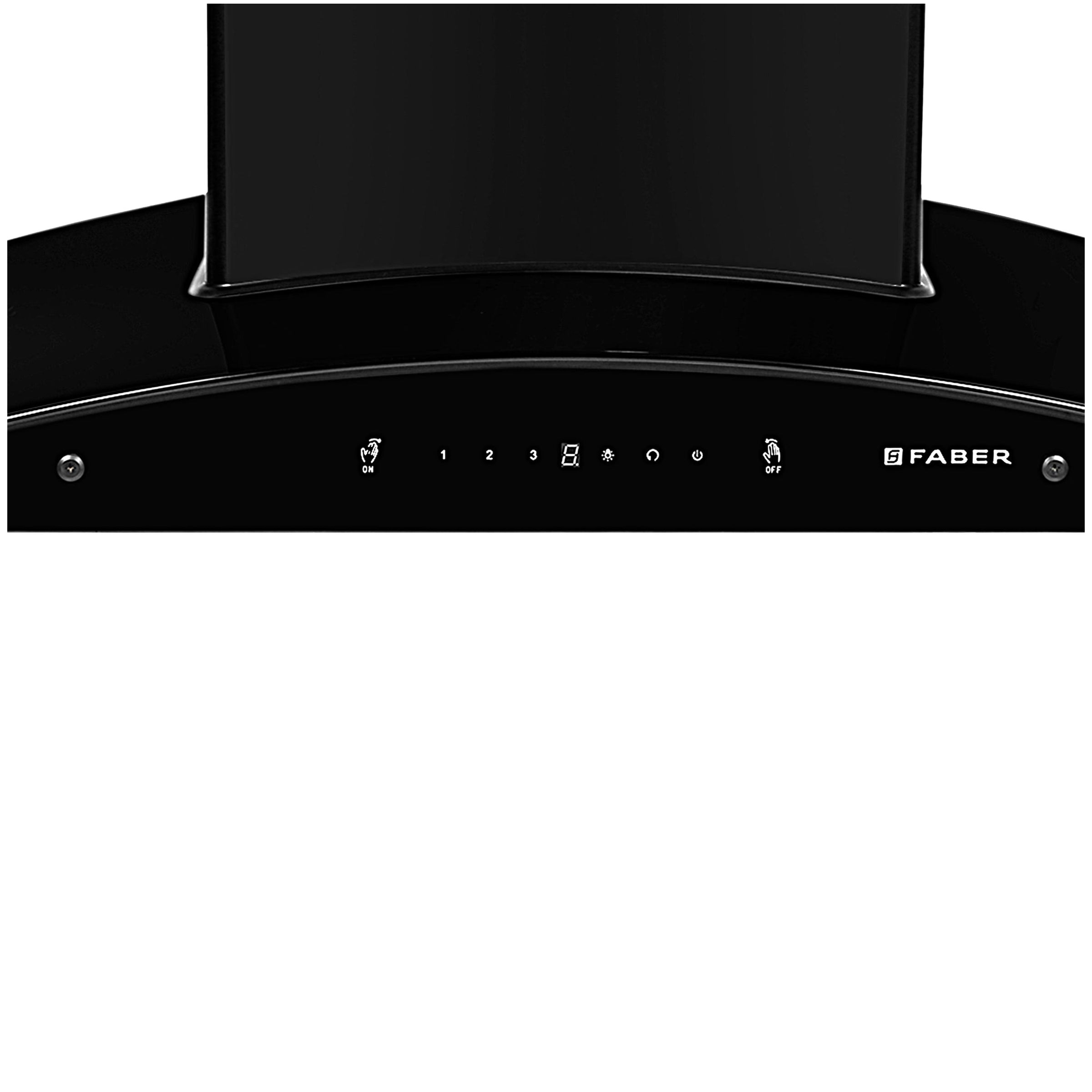 FABER VENICE FL SC AC BK 90cm 1200m3/hr Ducted Auto Clean Wall Mounted Chimney with Touch Control (Black)_4