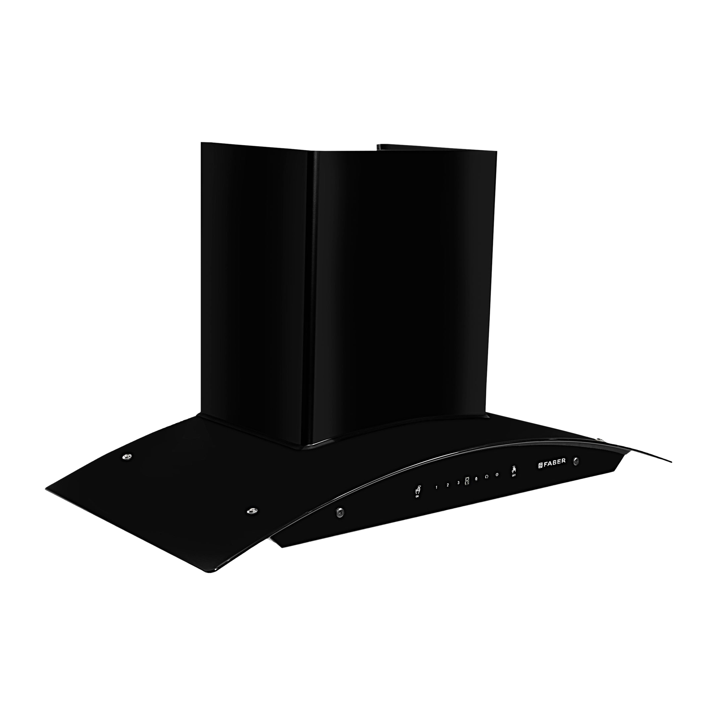 FABER VENICE FL SC AC BK 90cm 1200m3/hr Ducted Auto Clean Wall Mounted Chimney with Touch Control (Black)_5