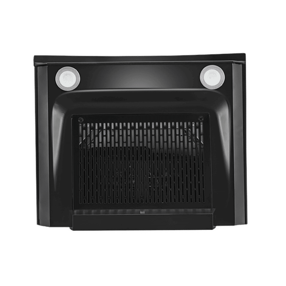Hindware Celesia 60cm 1500m3/hr Ducted Auto Clean Wall Mounted Chimney with Touch Control (Black)_5