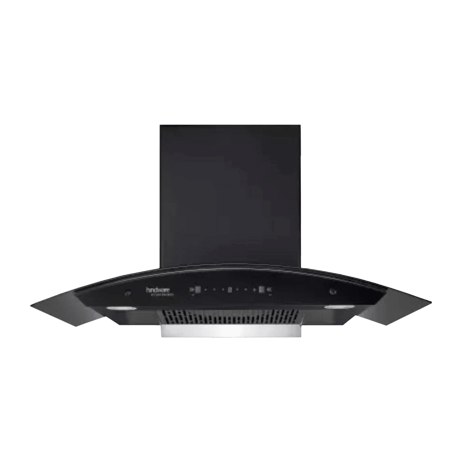 Hindware Celesia 90cm 1500m3/hr Ducted Auto Clean Wall Mounted Chimney with Touch Control (Black)_1