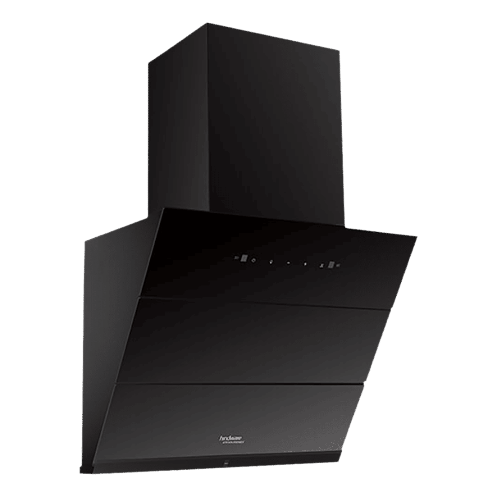 Hindware Lexia 60cm 1350m3/hr Ducted Auto Clean Wall Mounted Chimney with Touch Control (Black)_9