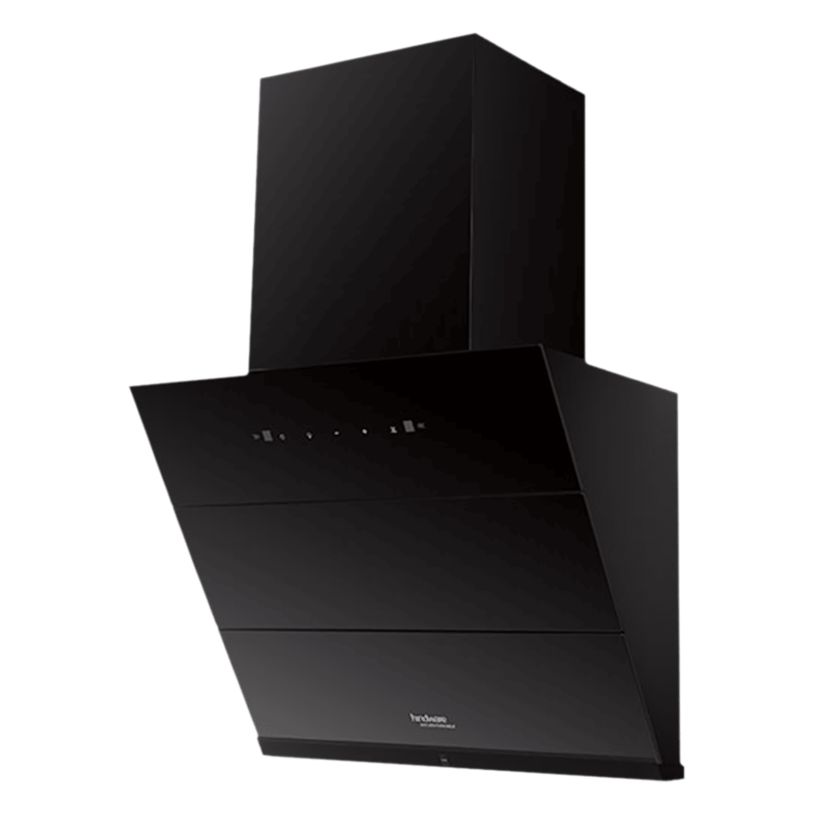 Hindware Lexia 60cm 1350m3/hr Ducted Auto Clean Wall Mounted Chimney with Touch Control (Black)_5