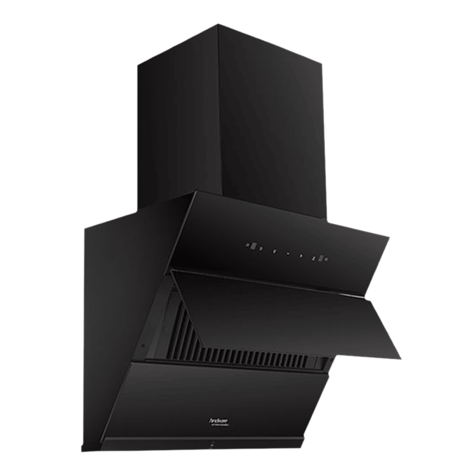 Hindware Lexia 60cm 1350m3/hr Ducted Auto Clean Wall Mounted Chimney with Touch Control (Black)_7