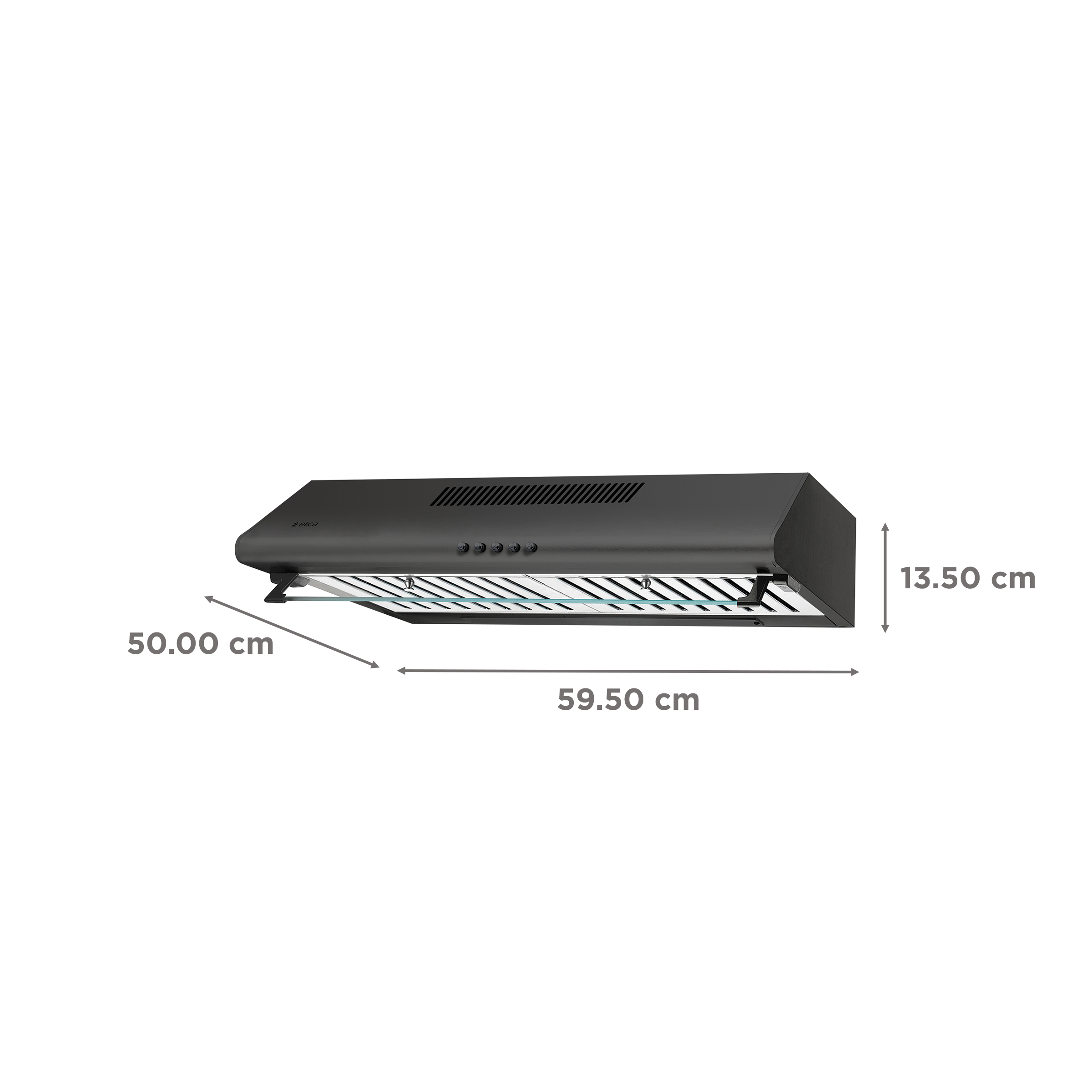 elica CBF 602 60cm 670m3/hr Ducted Auto Clean Wall Mounted Chimney with 3 Speed Control (Matt Black)_2