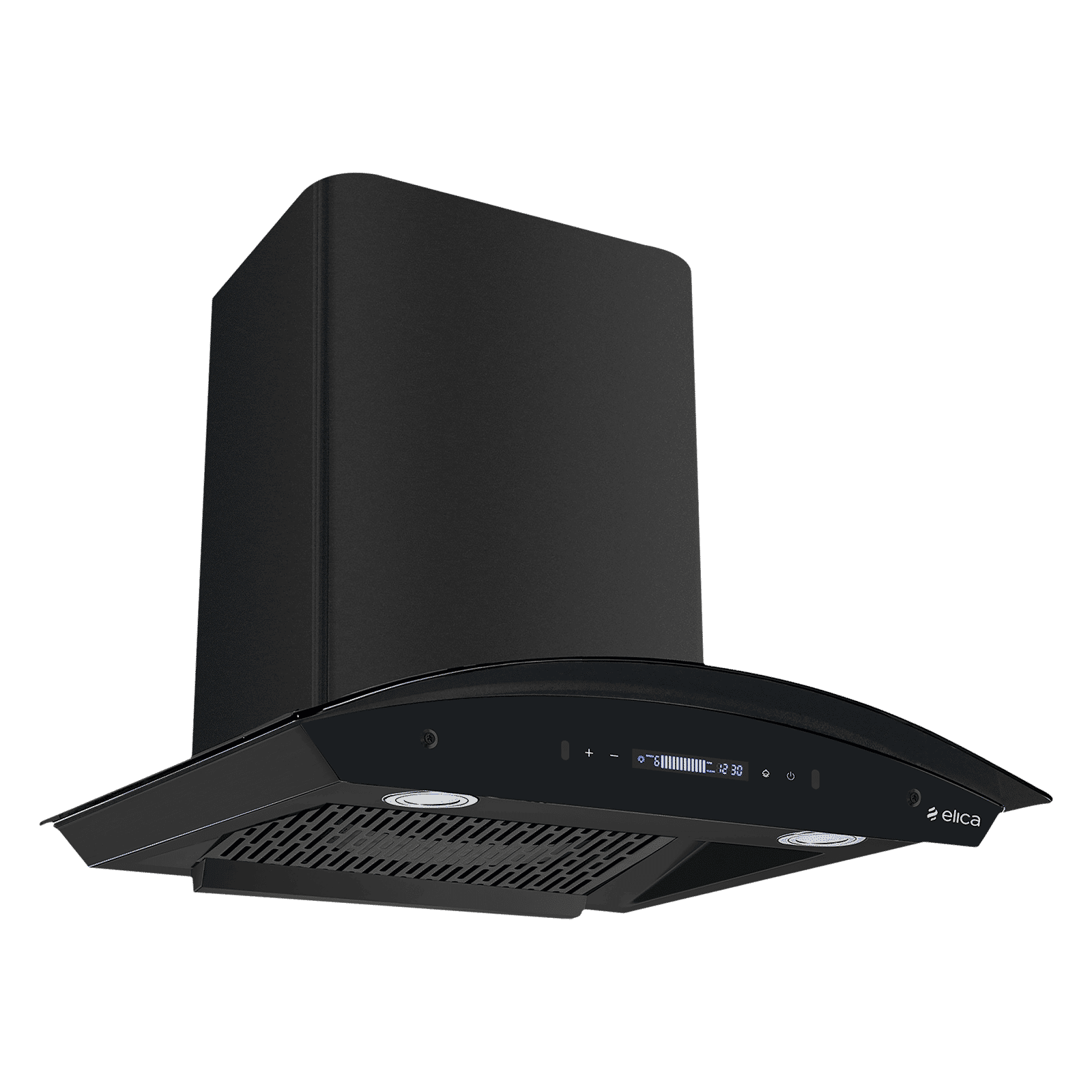 elica BLDC FLCG 600 HAC LTW MS NERO 60cm 1400m3/hr Ducted Auto Clean Wall Mounted Chimney with Touch Control Panel (Black)_4