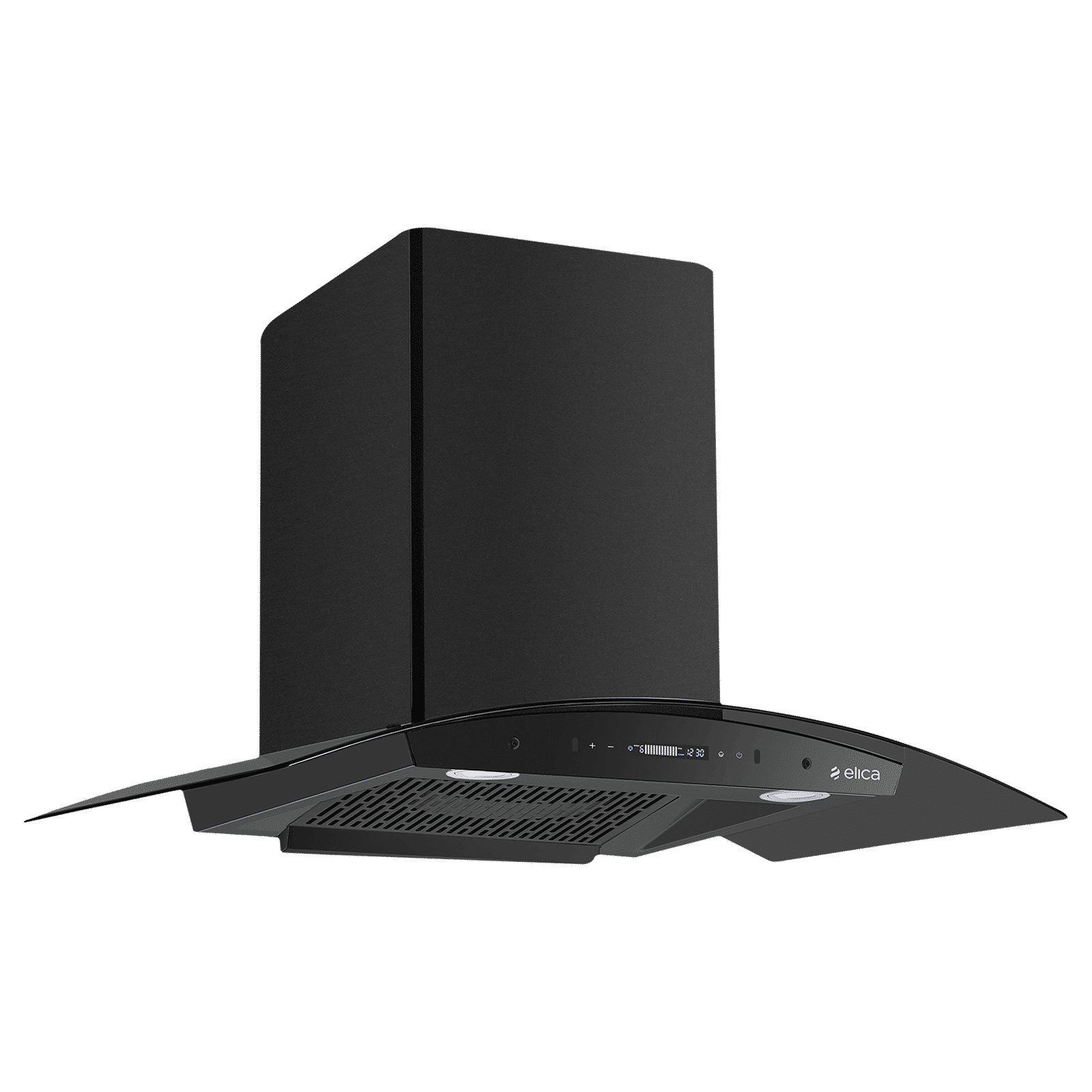 elica BLDC FLCG 900 HAC LTW MS NERO 90cm 1400m3/hr Ducted Wall Mounted Chimney with Touch Control Panel (Black)_4