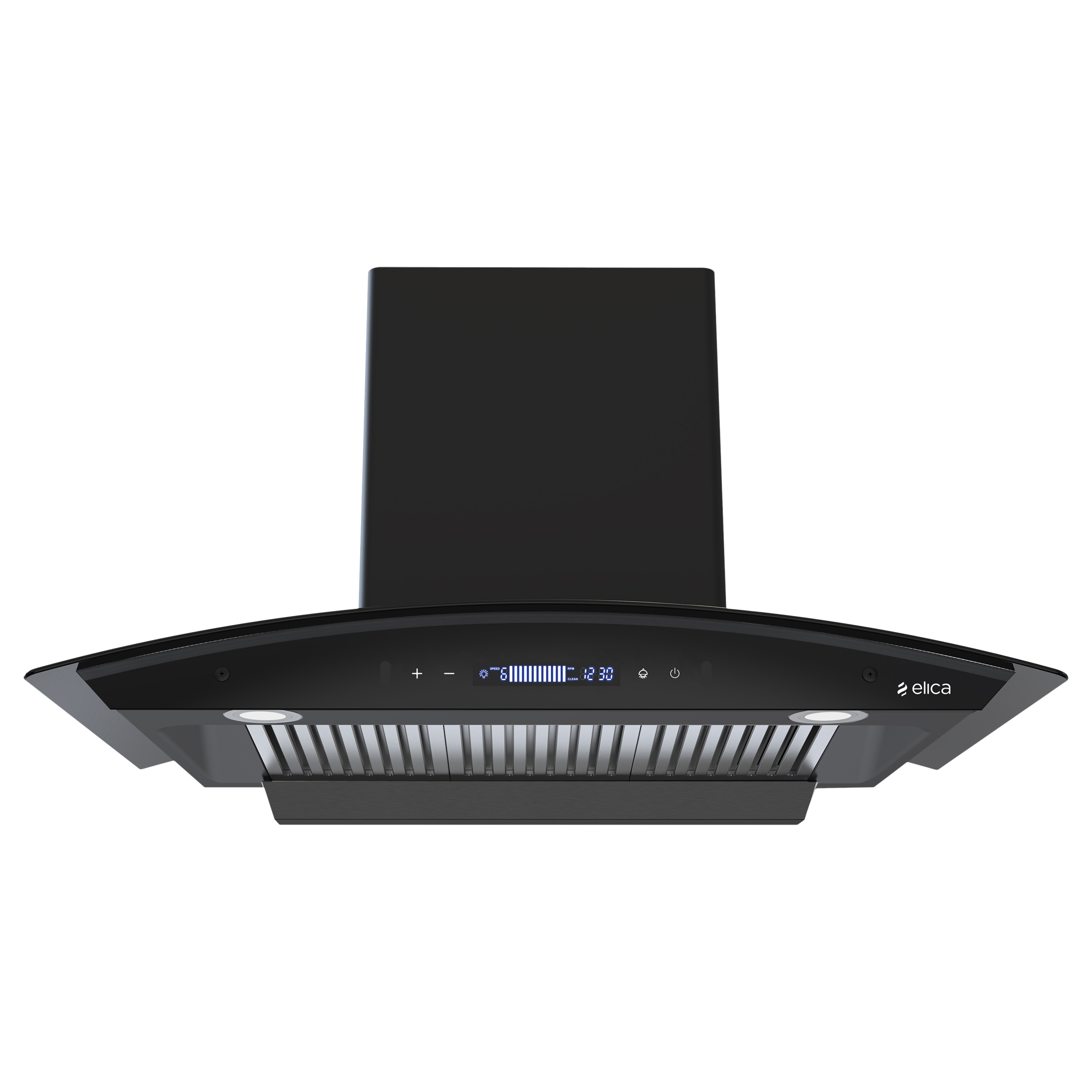 elica BLDC BFCG 903 HAC LTW MS NERO 90cm 1400m3/hr Ducted Wall Mounted Chimney with Durable Design (Black)_1