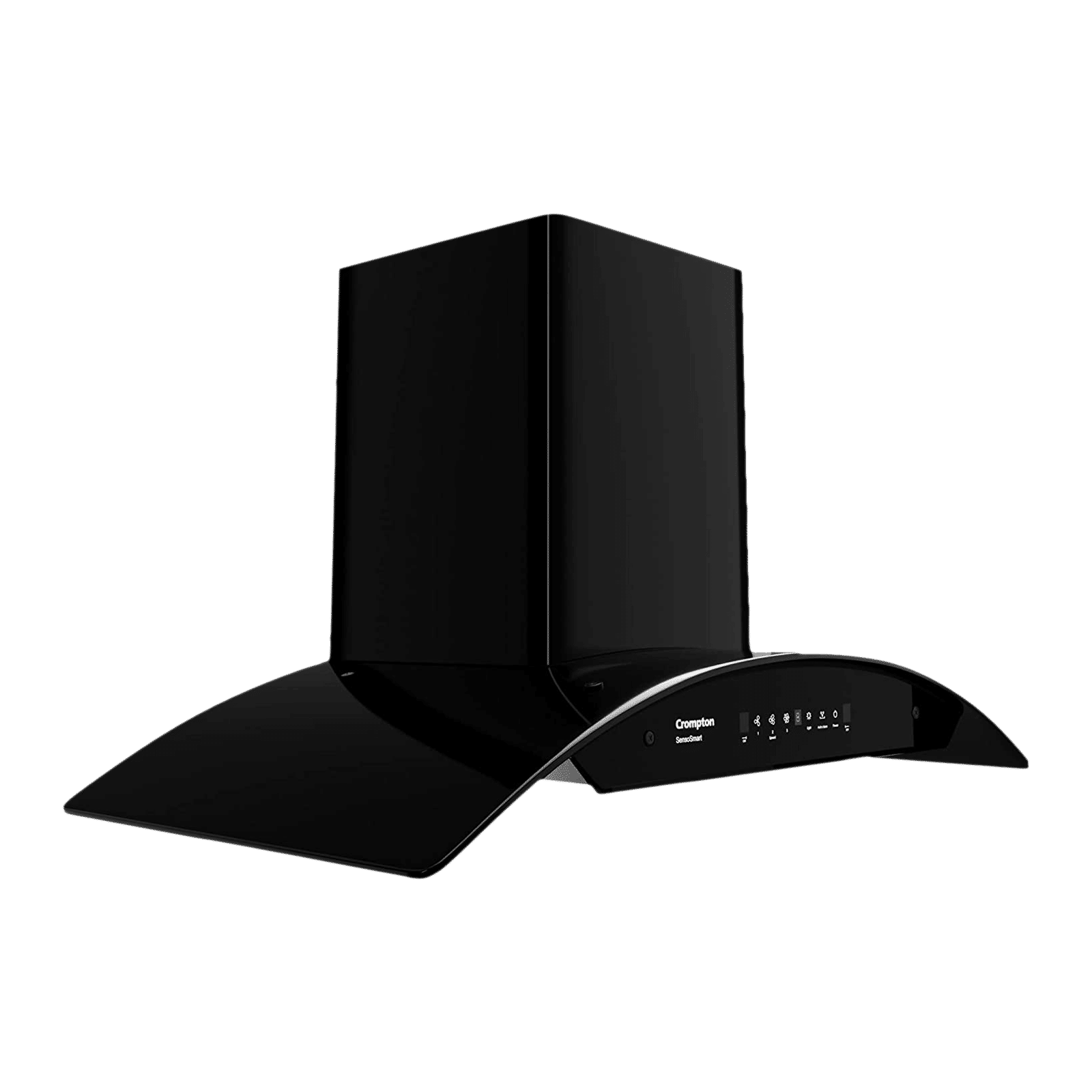 Crompton SensoSmart 90cm 1360m3/hr Ducted Auto Clean Wall Mounted Chimney with Touch Control Panel (Midnight Black)_5