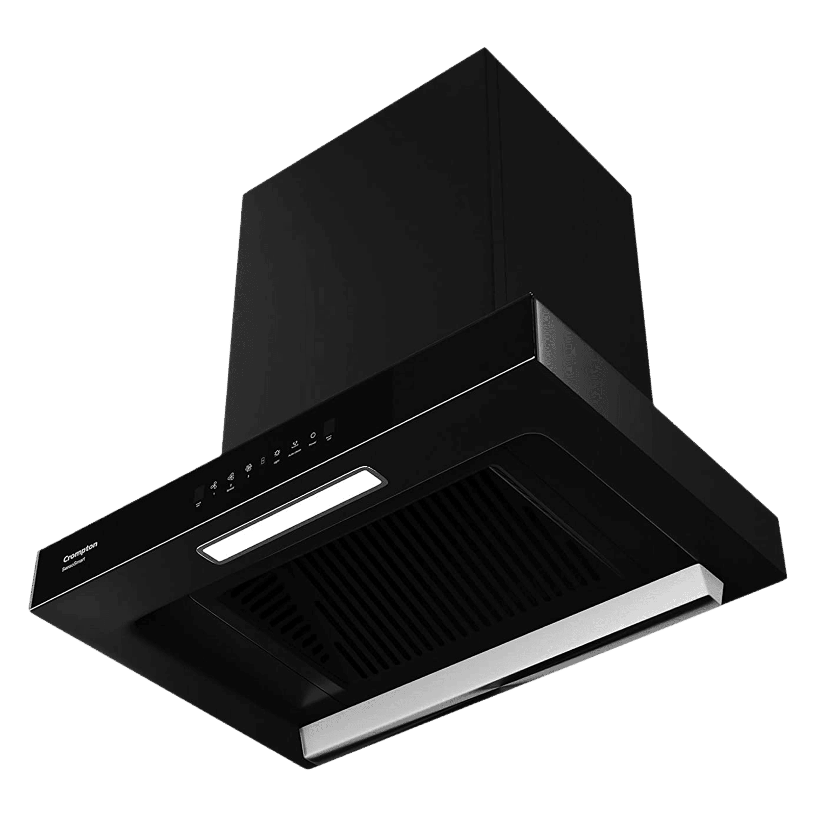 Crompton SensoSmart 60cm 1620m3/hr Ducted Auto Clean Wall Mounted Chimney with Touch Control Panel (Midnight Black) Crompton SensoSmart 60cm 1620m3/hr Ducted Auto Clean Wall Mounted Chimney with Touch Control Panel (Midnight Black)_6