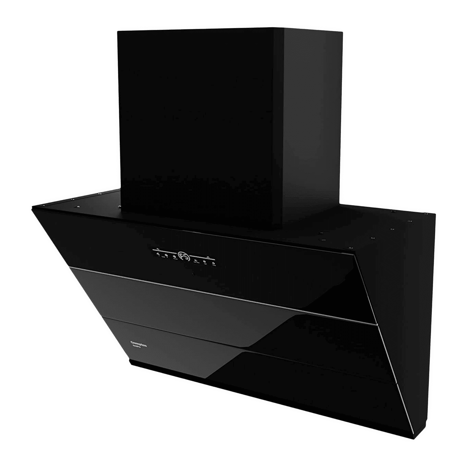 Crompton QuietPro 75cm 1660m3/hr Ductless Auto Clean Wall Mounted Chimney with Touch Control Panel (Midnight Black)_7