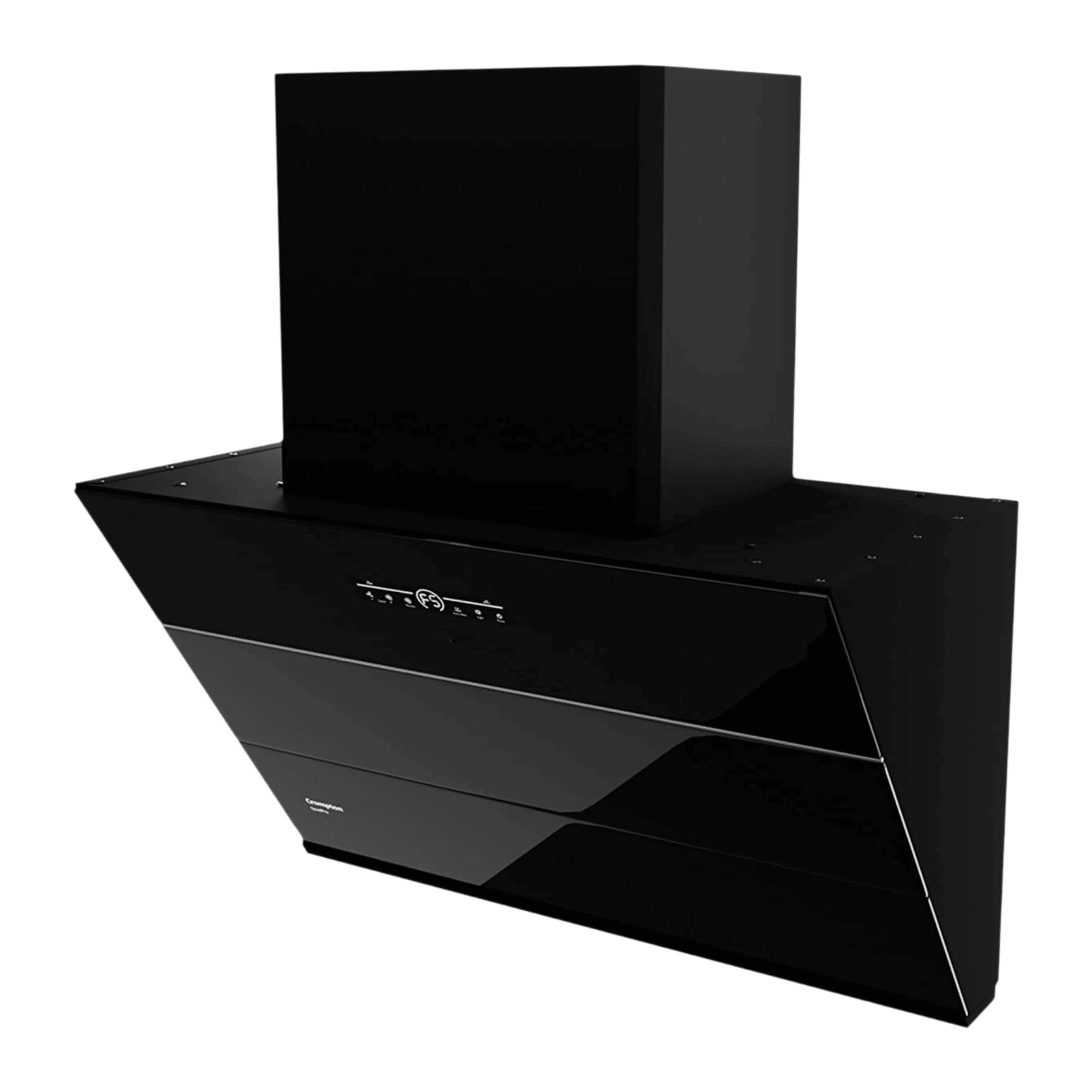 Crompton QuietPro 75cm 1660m3/hr Ductless Auto Clean Wall Mounted Chimney with Touch Control Panel (Midnight Black)_5