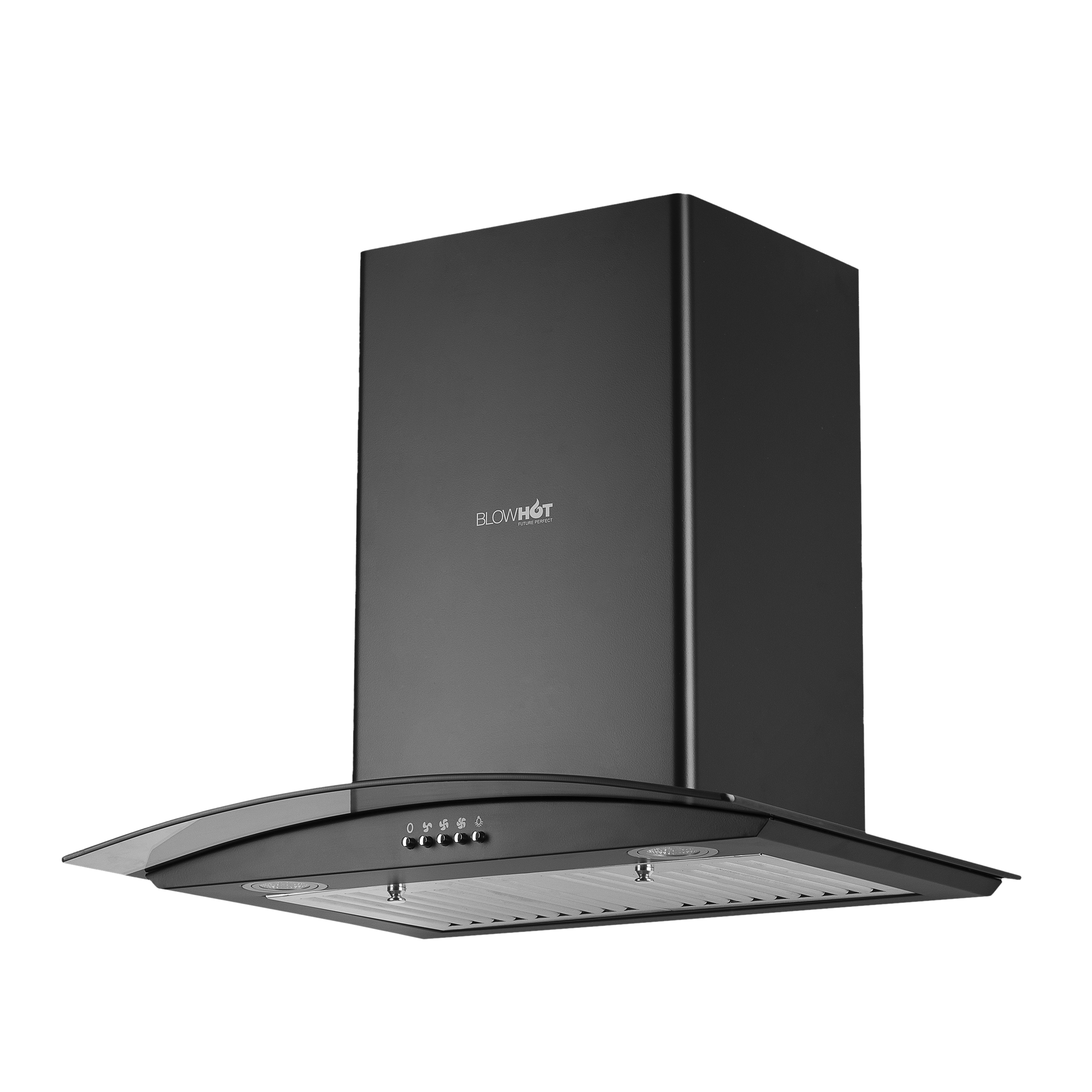 BLOWHOT Acura S BPC 60cm 1100m3/hr Ducted Auto Clean Wall Mounted Chimney with Motion Sensor (Black)_4