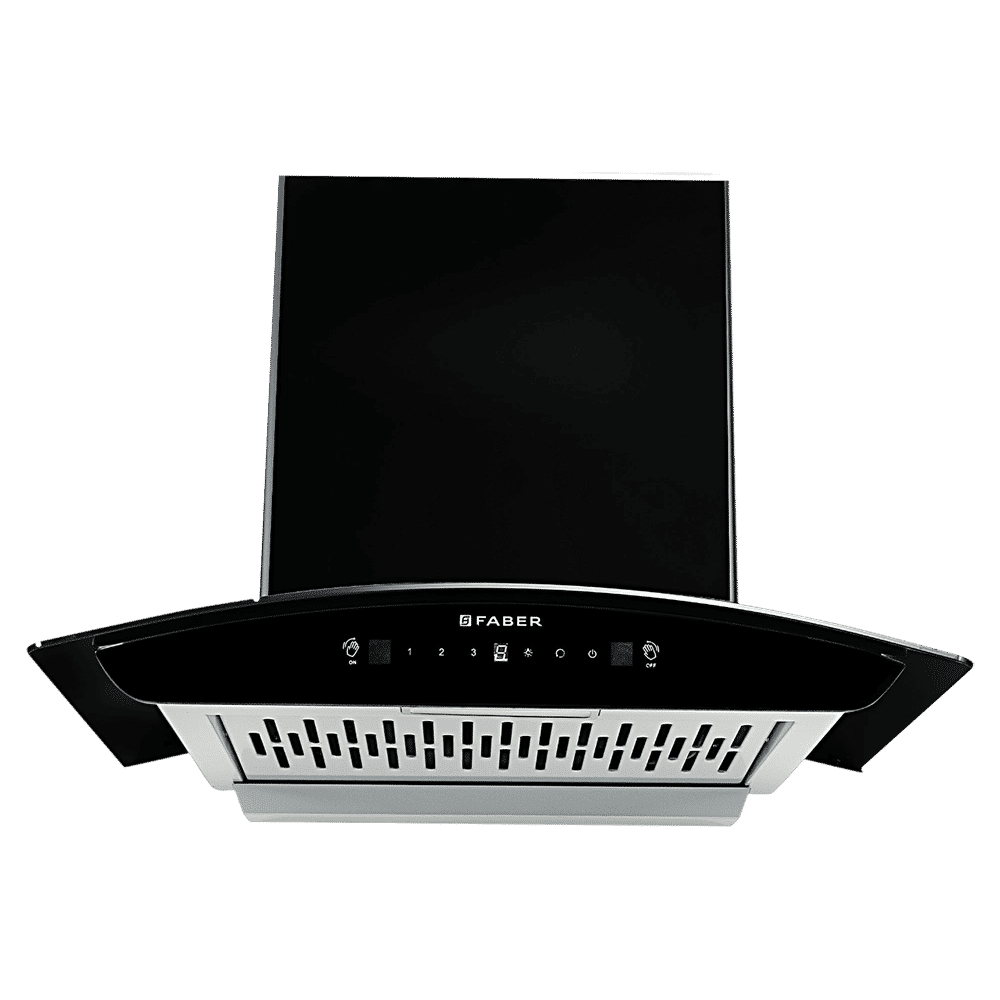 FABER SUNNY IN HC SC FL LG 60cm 1200m3/hr Ducted Auto Clean Wall Mounted Chimney with Touch & Gesture Control (Black)_12