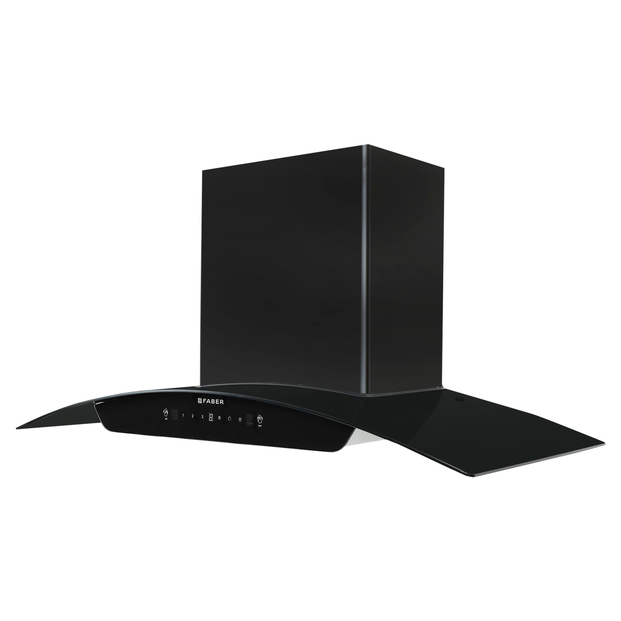 FABER HOOD SUNNY IN HC SC FL LG 90cm 1200m3/hr Ducted Auto Clean Wall Mounted Chimney with Touch & Gesture Control (Black)_7