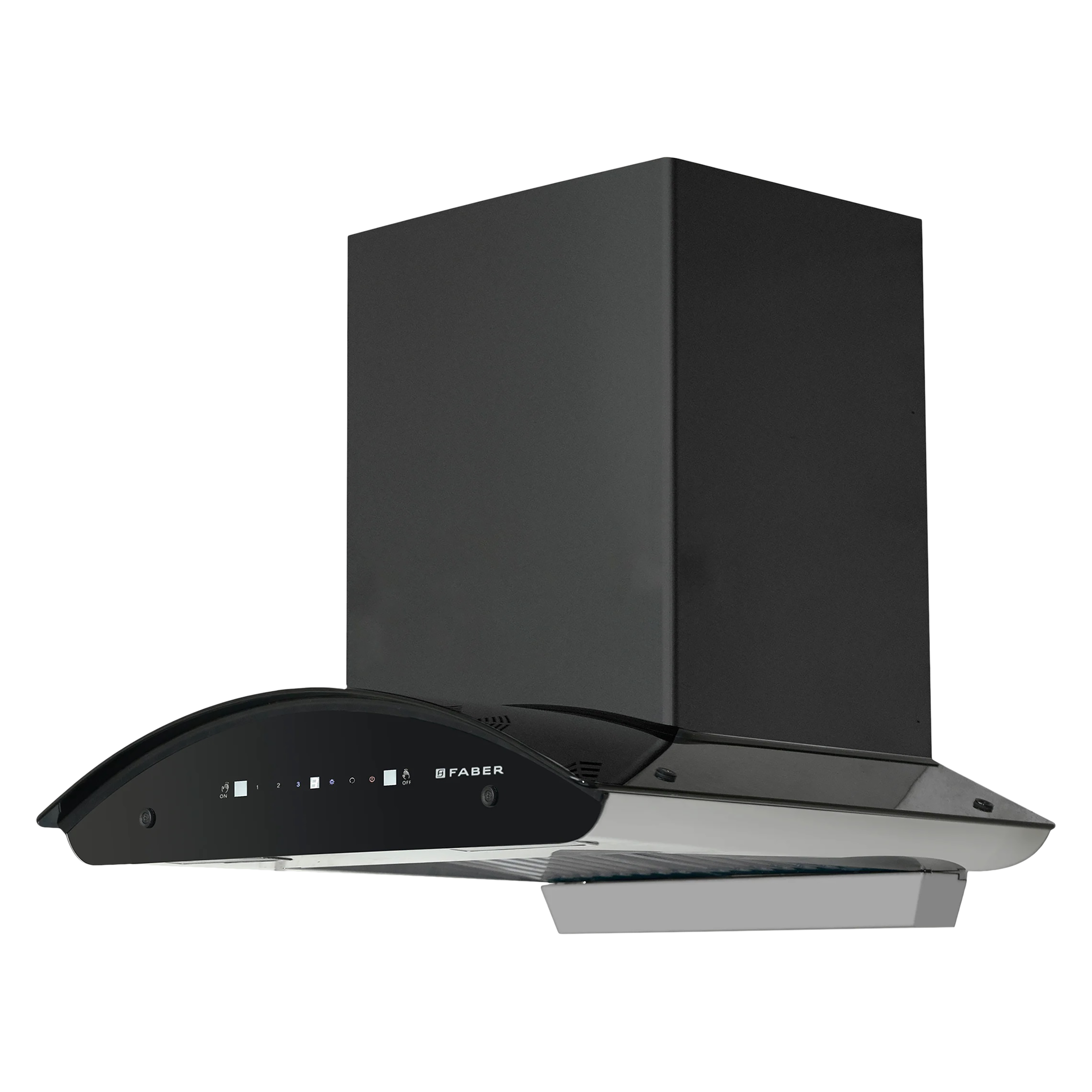 FABER PRIMUS PLUS ENERGY IND HC SC BK 60cm 1500m3/hr Ducted Auto Clean Wall Mounted Chimney with Touch & Gesture Control (Black)_5