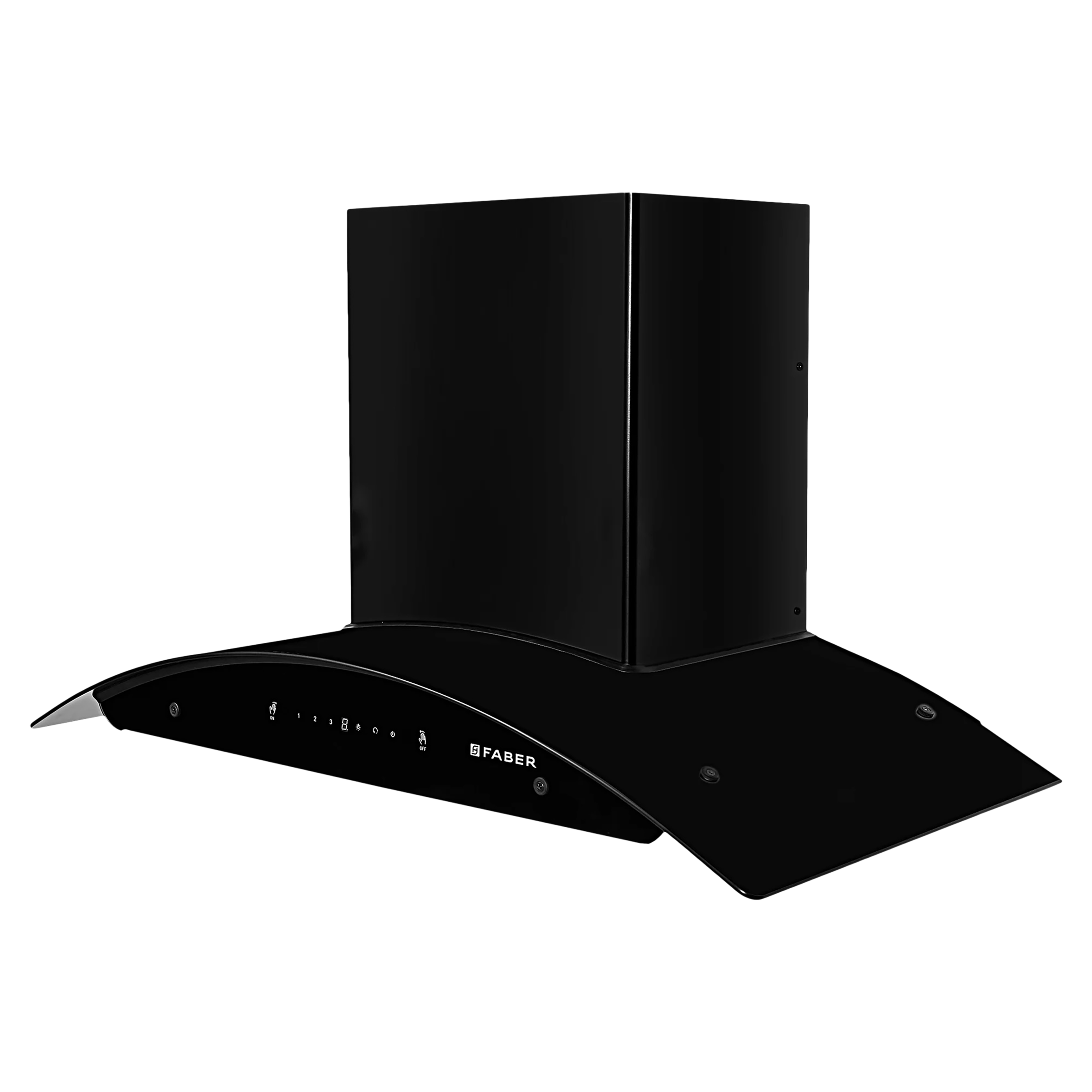 FABER PRIMUS PLUS ENERGY IND HC SC BK 90cm 1500m3/hr Ducted Auto Clean Wall Mounted Chimney with Touch & Gesture Control (Black)_5