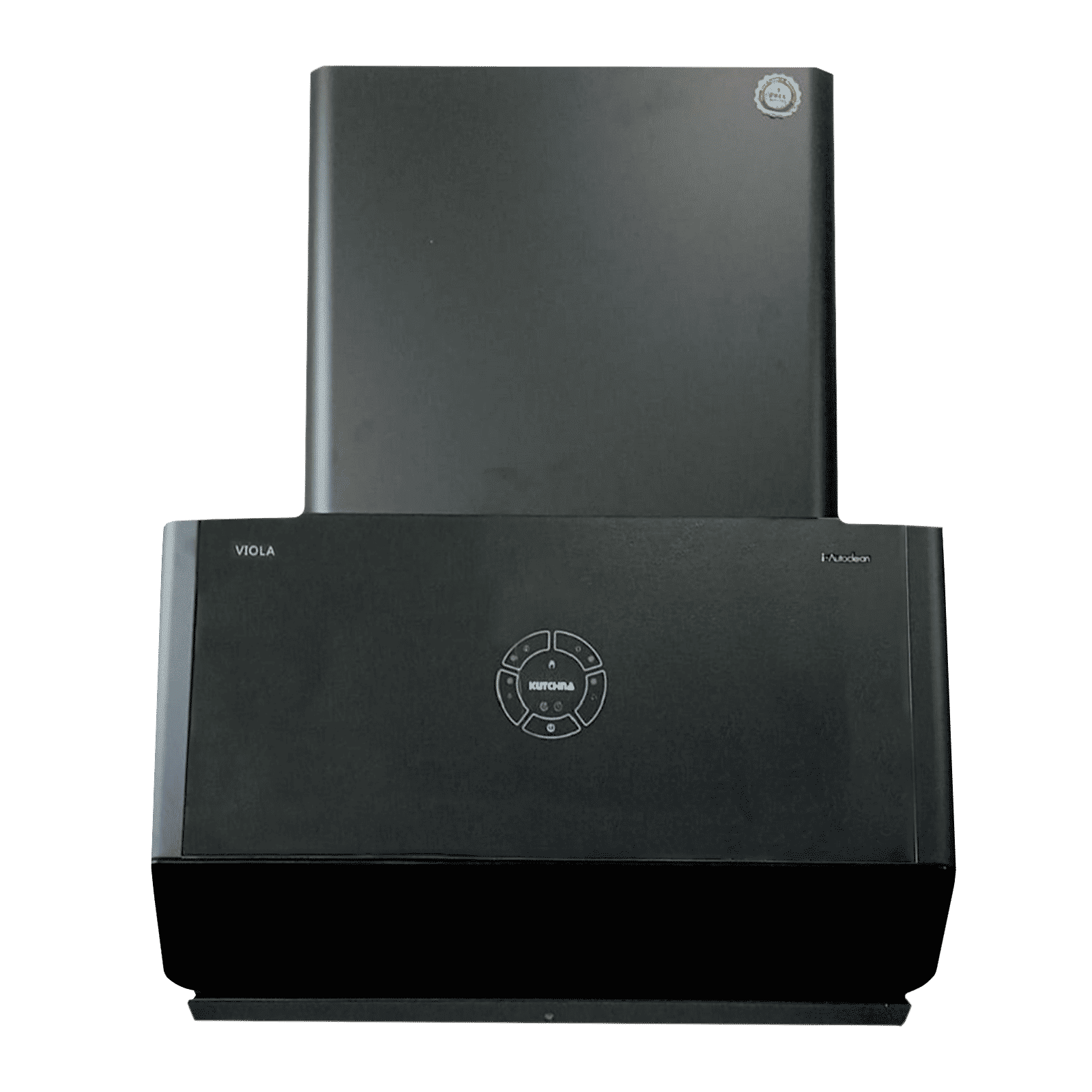 Kutchina VIOLA 70 70cm 1600m3/hr Ducted Auto Clean Ceiling Mounted Chimney with Wave Sensor Control (Black) Kutchina VIOLA 70 70cm 1600m3/hr Ducted Auto Clean Ceiling Mounted Chimney with Wave Sensor Control (Black)_1