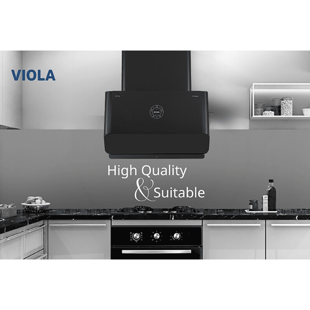 Kutchina VIOLA 70 70cm 1600m3/hr Ducted Auto Clean Ceiling Mounted Chimney with Wave Sensor Control (Black) Kutchina VIOLA 70 70cm 1600m3/hr Ducted Auto Clean Ceiling Mounted Chimney with Wave Sensor Control (Black)_8