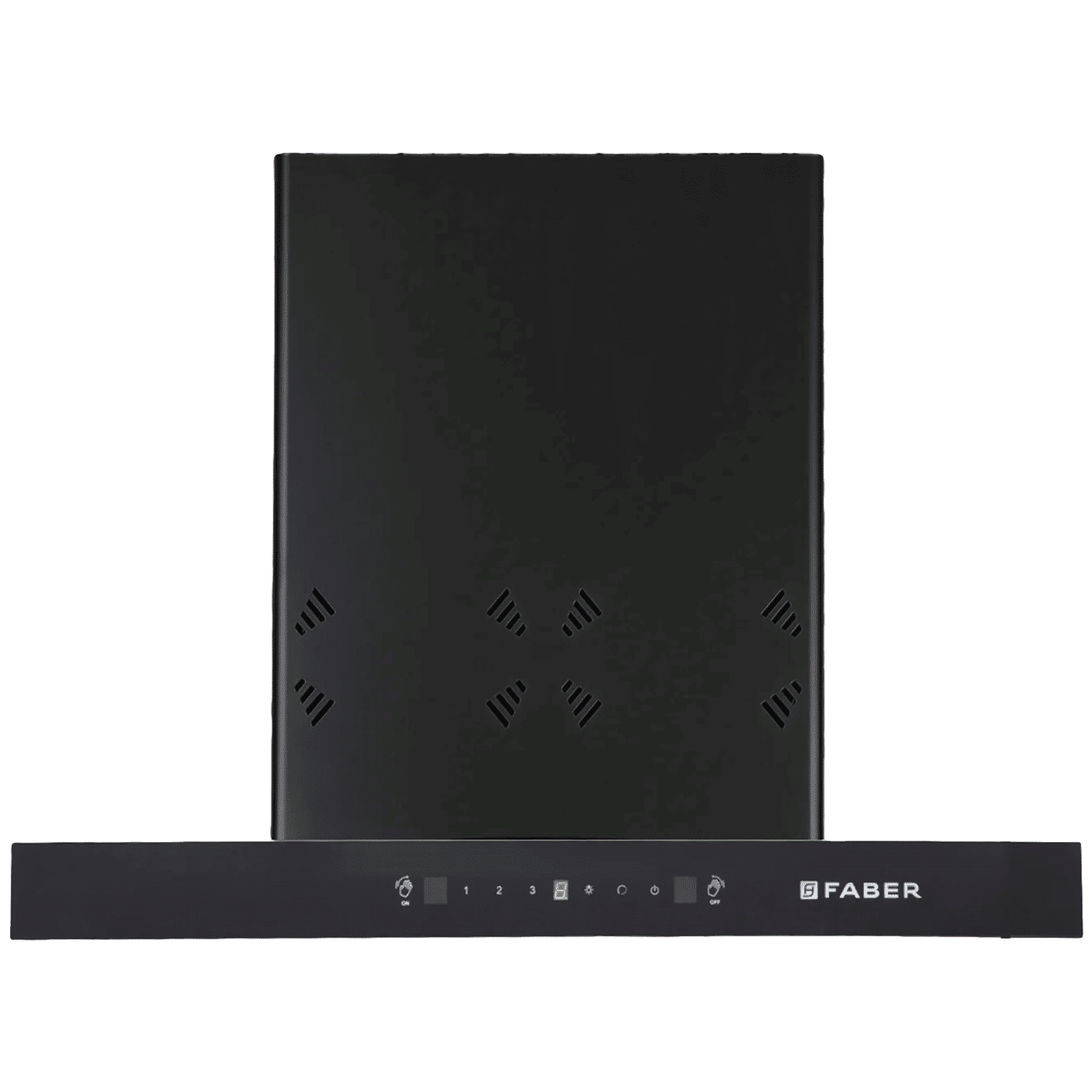 FABER HOOD CYGNUS IN 3D HC SC FL BK 75cm 1400m3/hr Ducted Auto Clean Wall Mounted Chimney with Odor Sensor (Black)_1