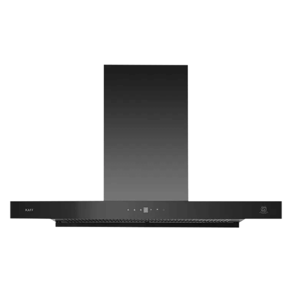 KAFF Ashpro 90cm 1180m3/hr Ducted Auto Clean Wall Mounted Chimney with Touch Control Panel (Black)_6