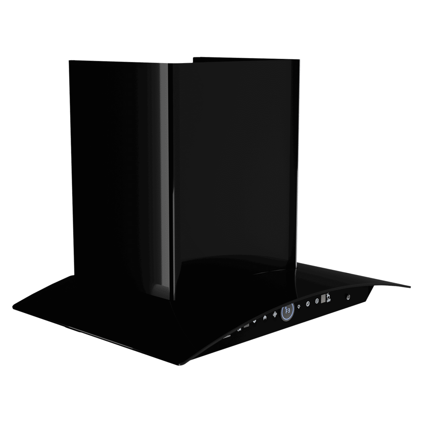 Crompton IntelliMotion 60cm 1206m³/hr Ducted Wall Mounted Chimney with Filterless Technology (Black)_6