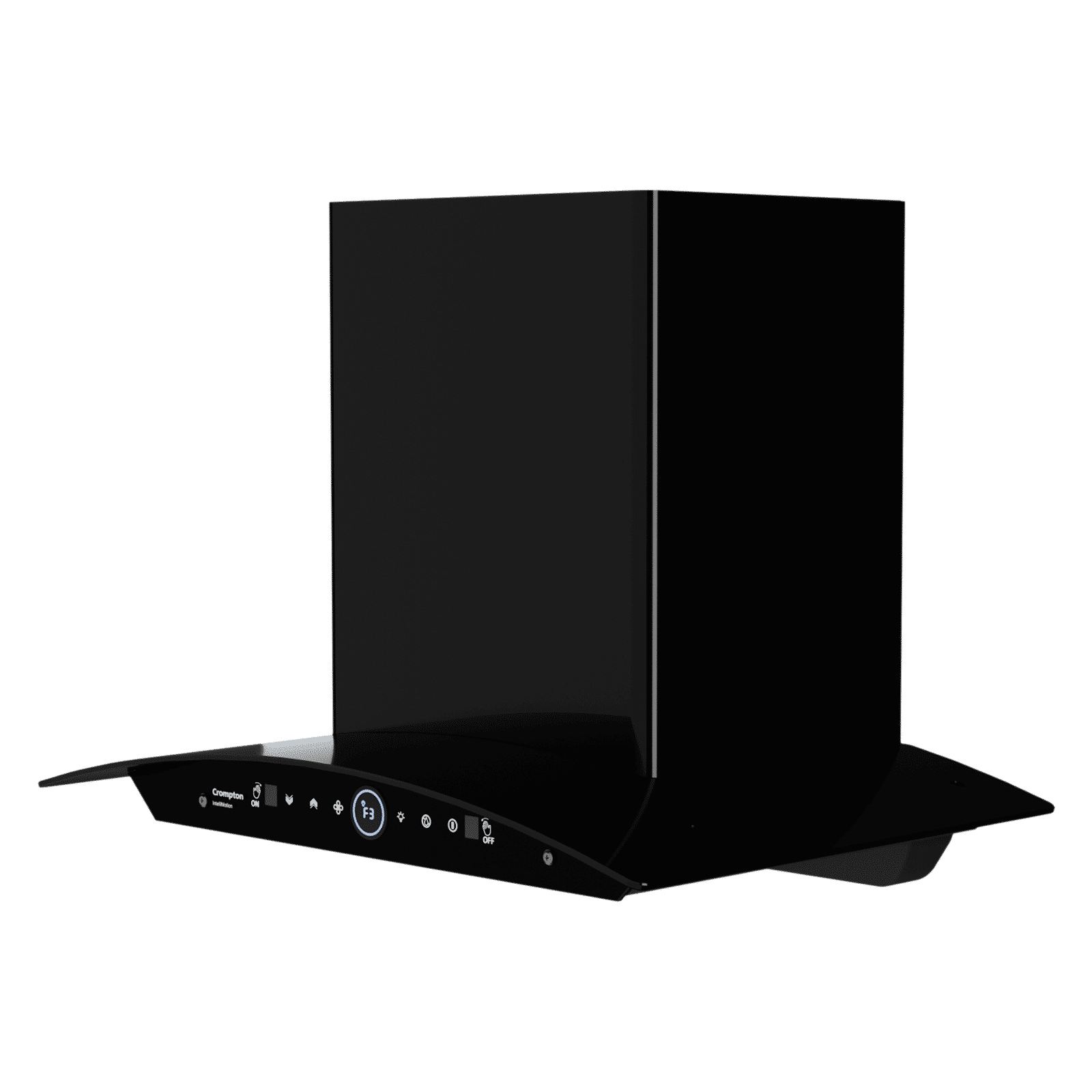Crompton IntelliMotion 60cm 1206m³/hr Ducted Wall Mounted Chimney with Filterless Technology (Black)_8