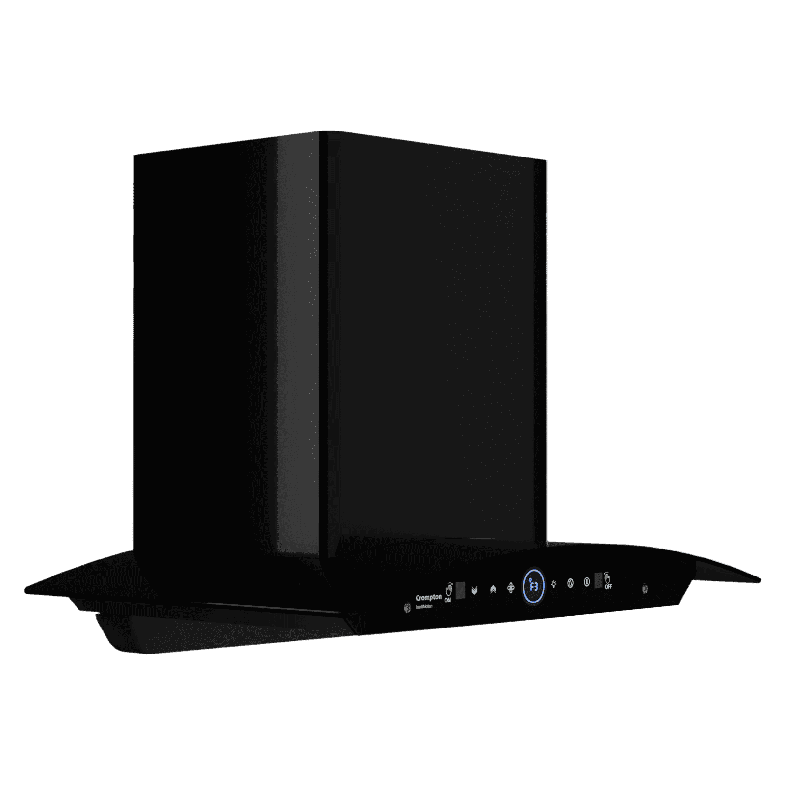 Crompton IntelliMotion 60cm 1206m³/hr Ducted Wall Mounted Chimney with Filterless Technology (Black)_5