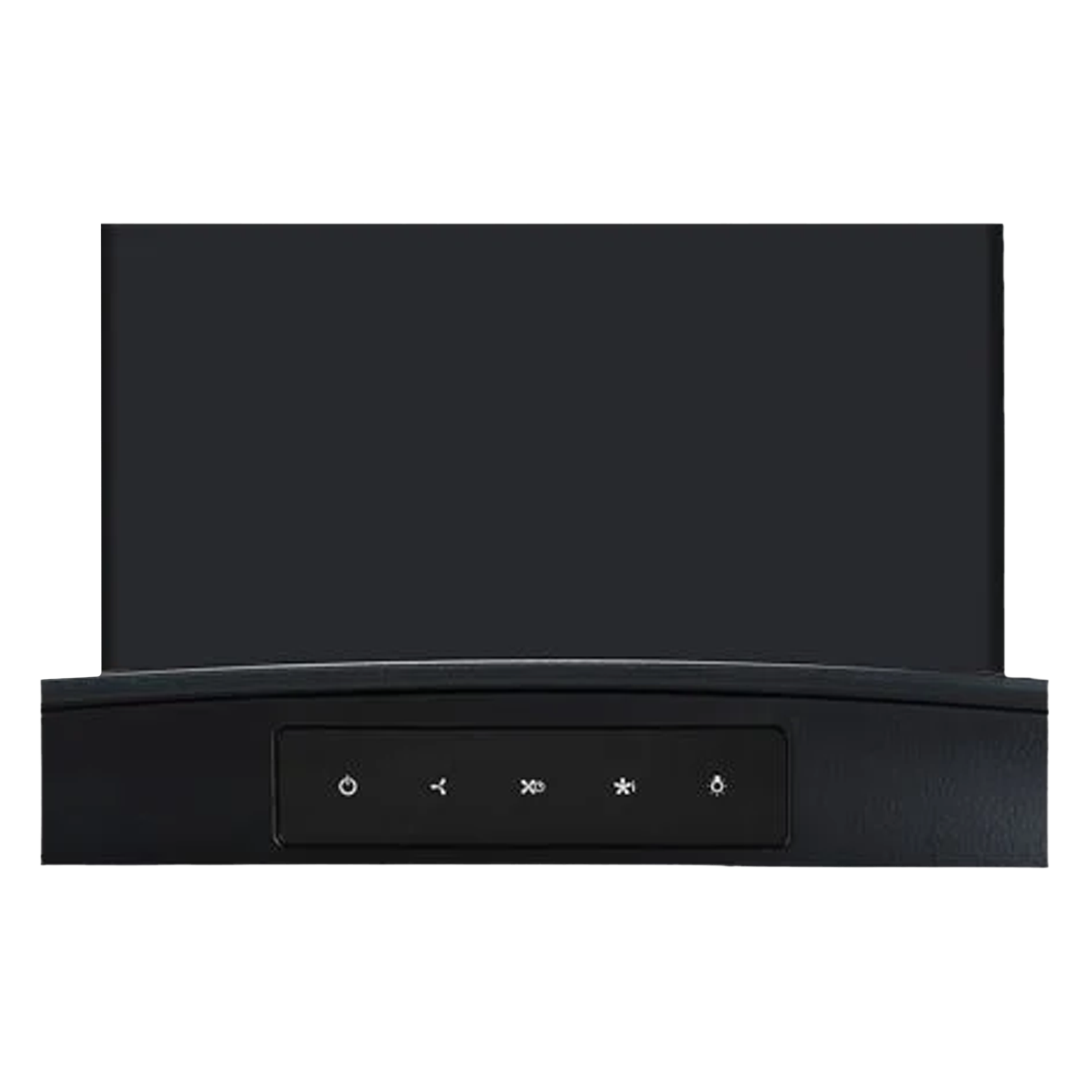 FABER HOOD TRATTO3DTCBKLTW60 61cm 1000m3/hr Ductless Wall Mounted Chimney with Meticulously Designed (Black)_5