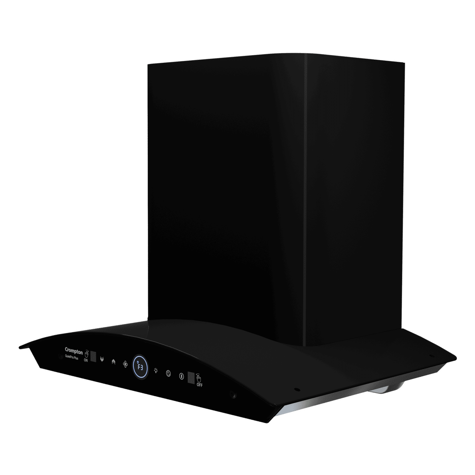 Crompton QuietPro Plus 60cm 1600m3/hr Ducted Auto Clean Wall Mounted Chimney with Gesture Control (Black)_5