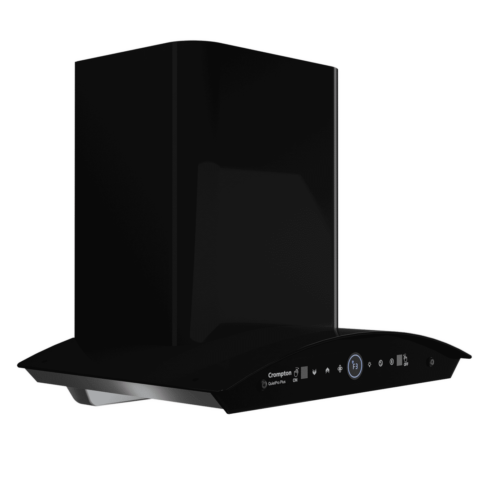 Crompton QuietPro Plus 60cm 1600m3/hr Ducted Auto Clean Wall Mounted Chimney with Gesture Control (Black)_7