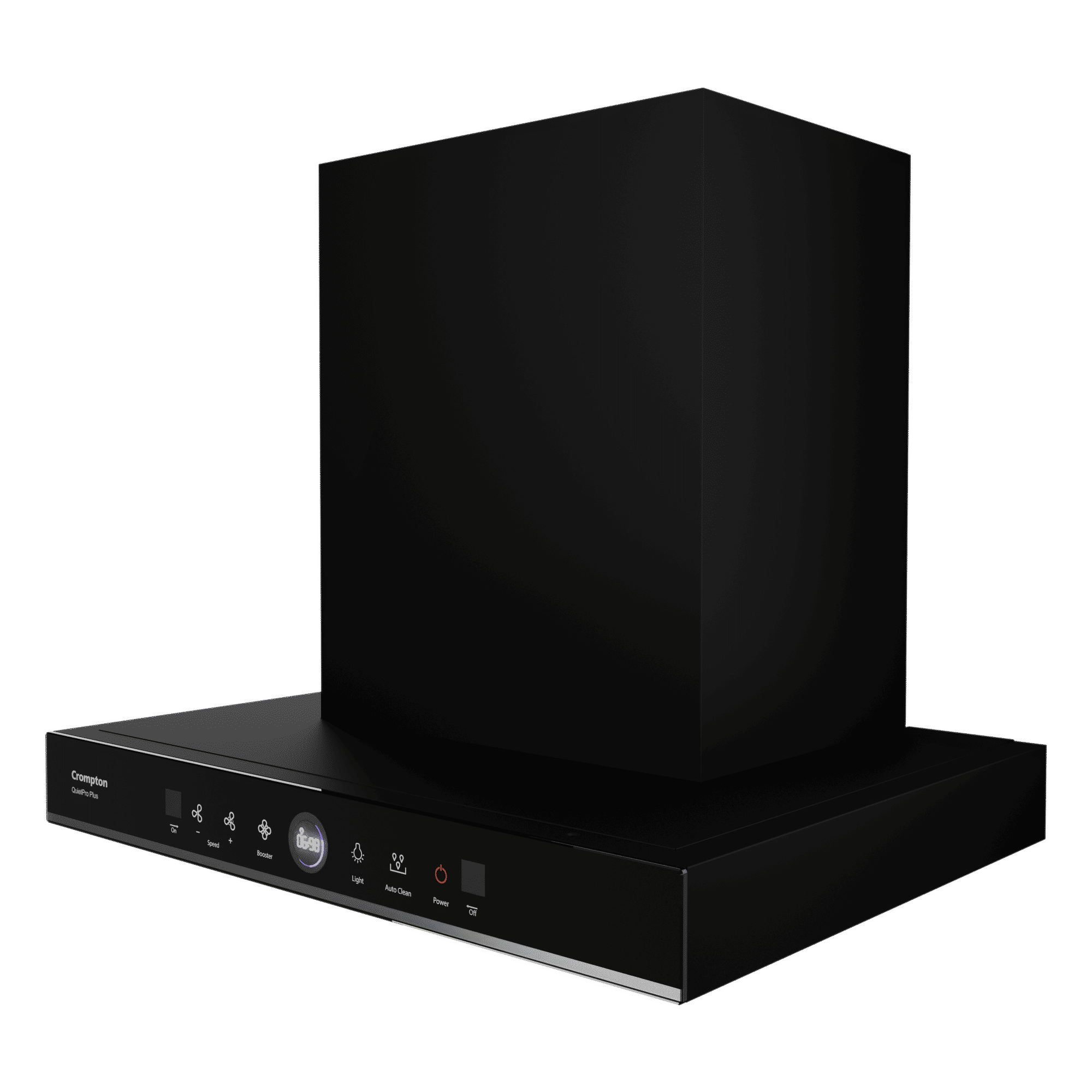 Crompton QuietPro Plus 60cm 1482m³/hr Ducted Auto Clean Wall Mounted Chimney with Gesture Control (Midnight Black)_5